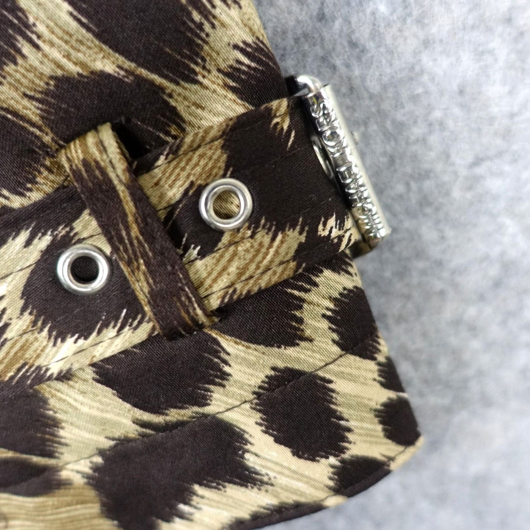 Michael Kors Michael Kors Coat Womens Petite PS Leopard Water Resistant Trench Belted Jacket Size S / US 4 / IT 40 - 7 Thumbnail