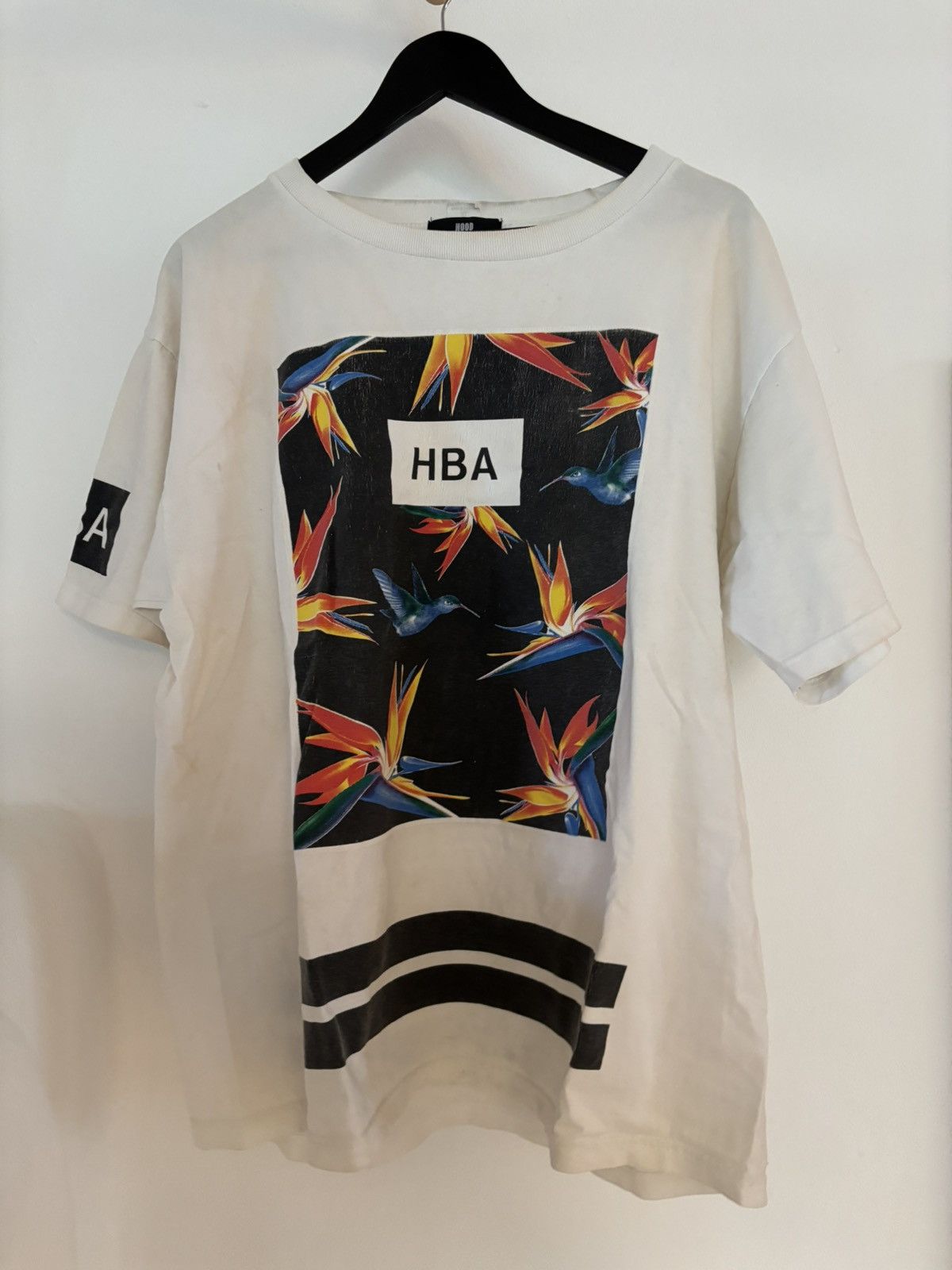 Hood By Air Hood By Air (HBA) Graphic T-Shirt – XL – Archive