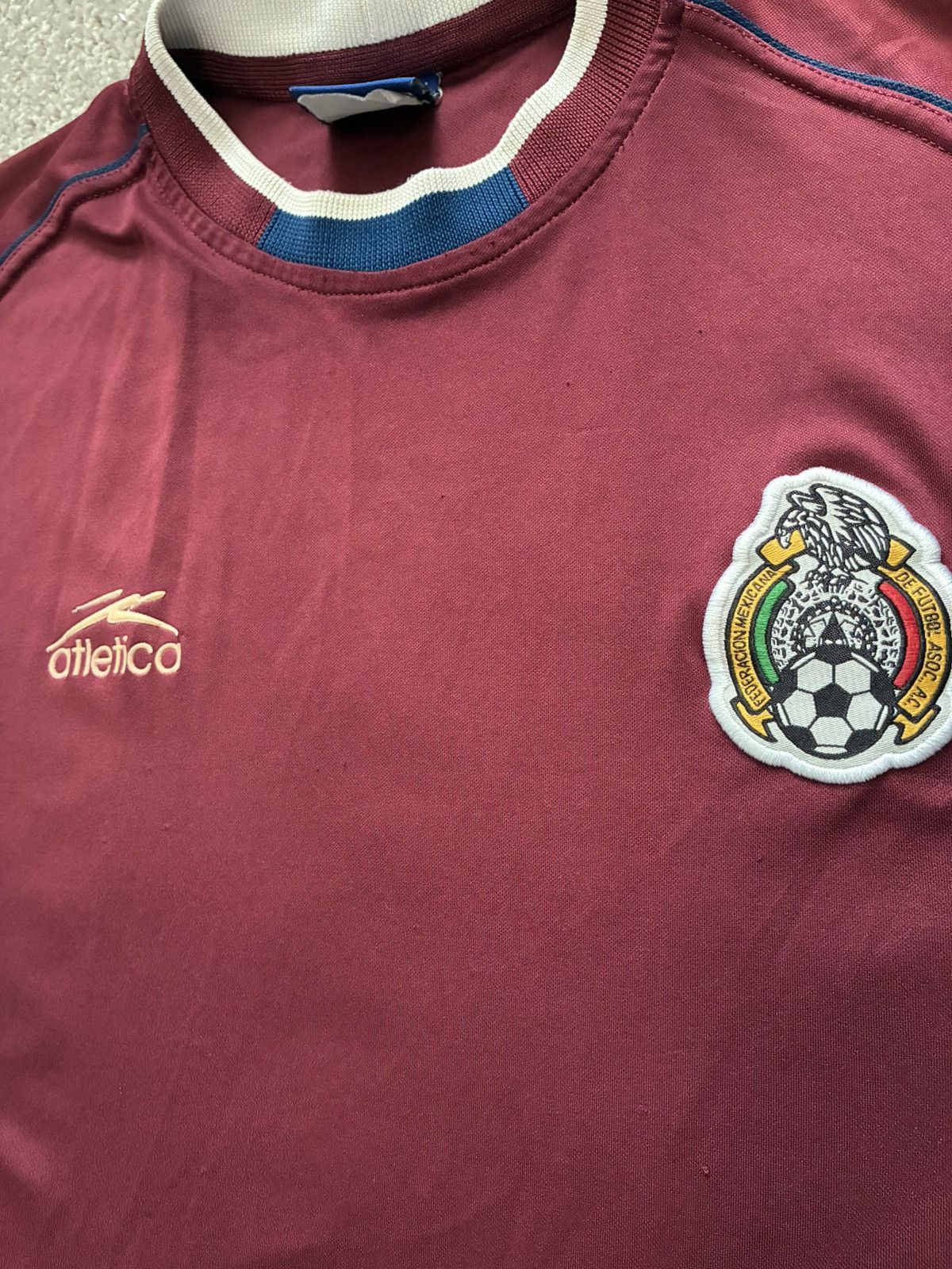 Atletica 2001 Mexico Away Jersey Size US L / EU 52-54 / 3 - 2 Thumbnail