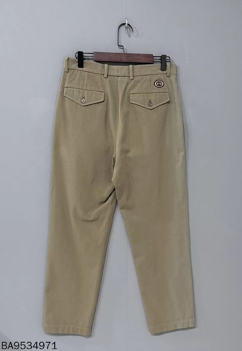 Gucci Gucci Embroidered small logo trousers 2502-Nextarrow Size US 30 / EU 46 - 1 Thumbnail
