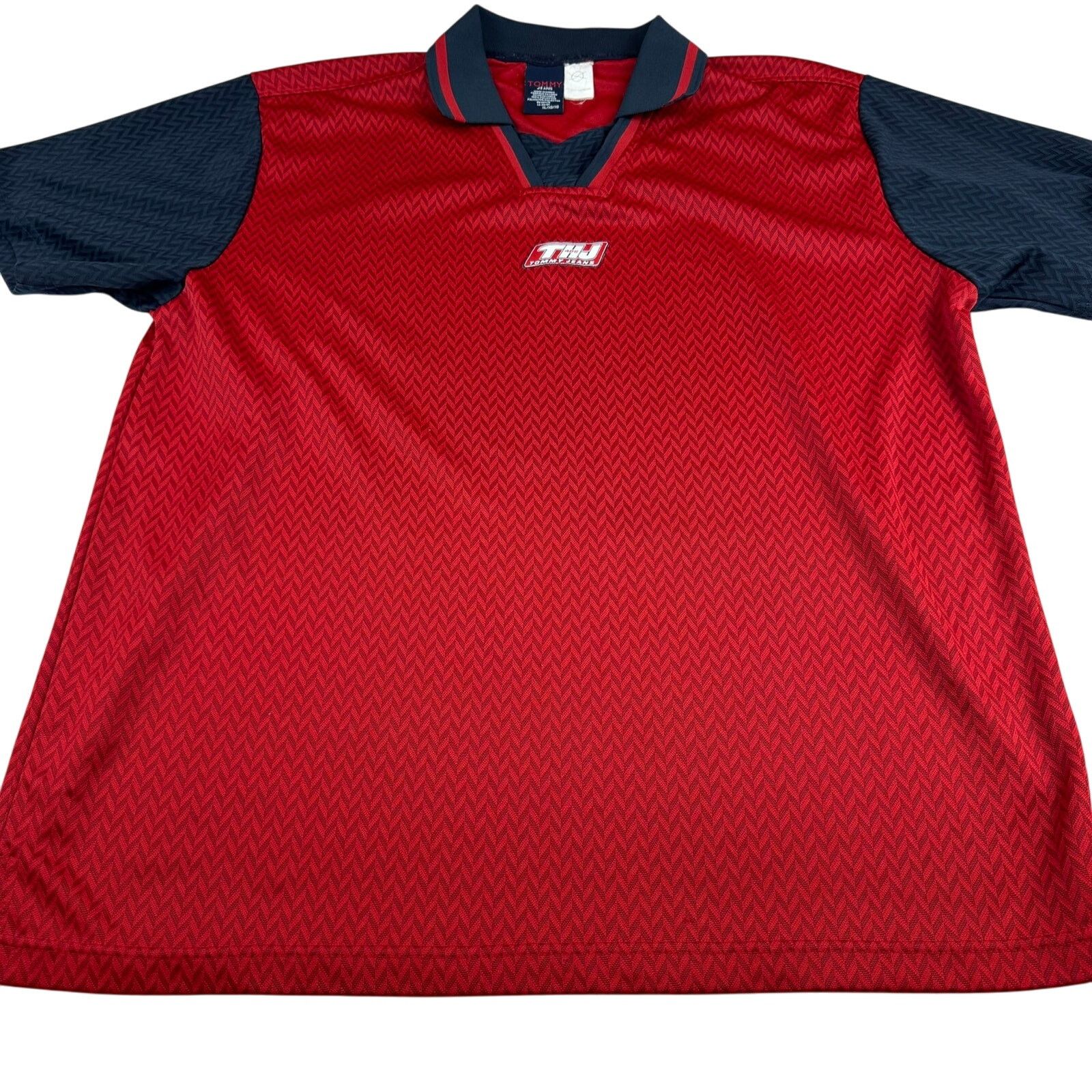 Tommy Hilfiger Vintage Tommy Jeans Hilfiger Polo Shirt - Size XL Size US XL / EU 56 / 4 - 1 Thumbnail