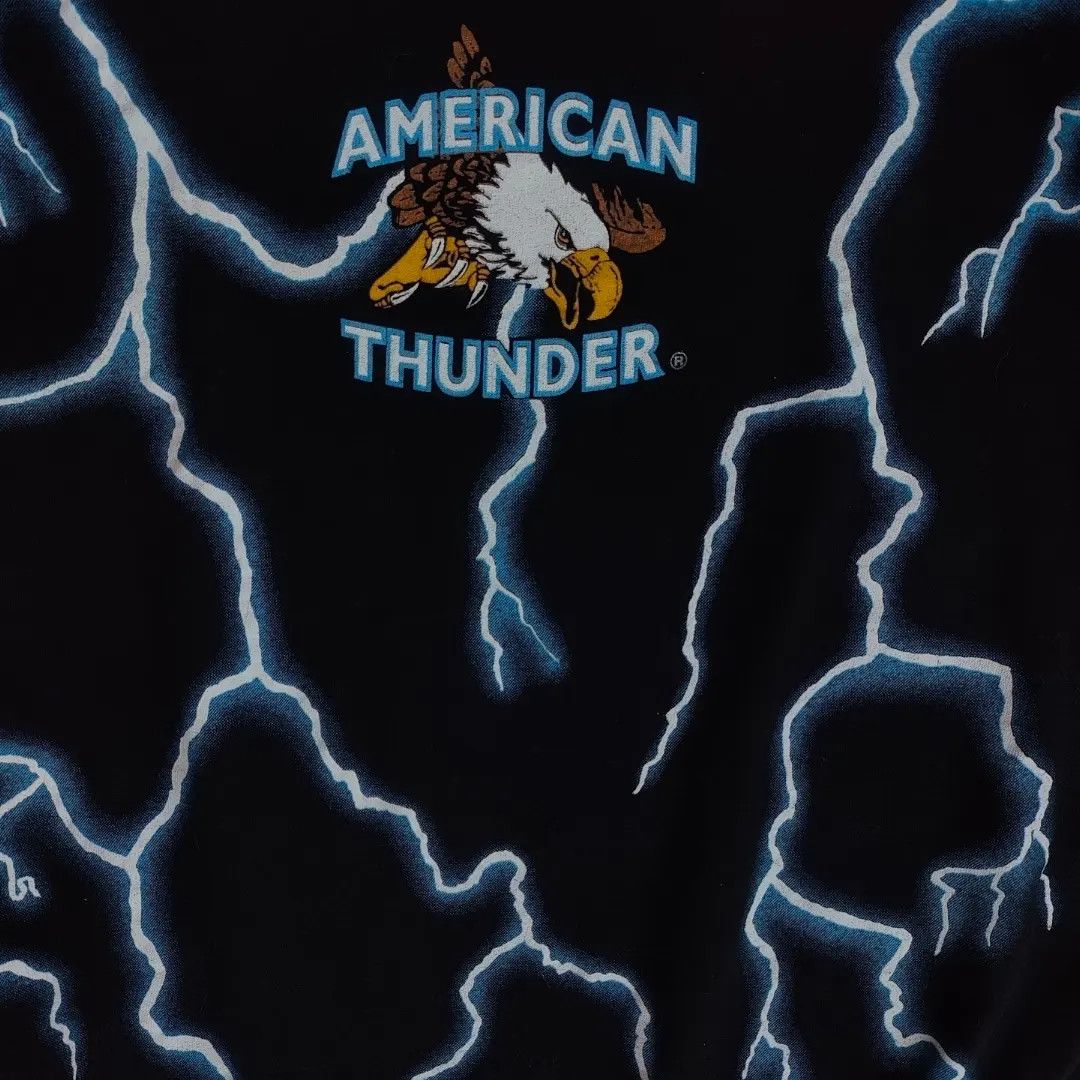Vintage American Thunder "Bull Skull" Vintage Tee Size US L / EU 52-54 / 3 - 8 Thumbnail
