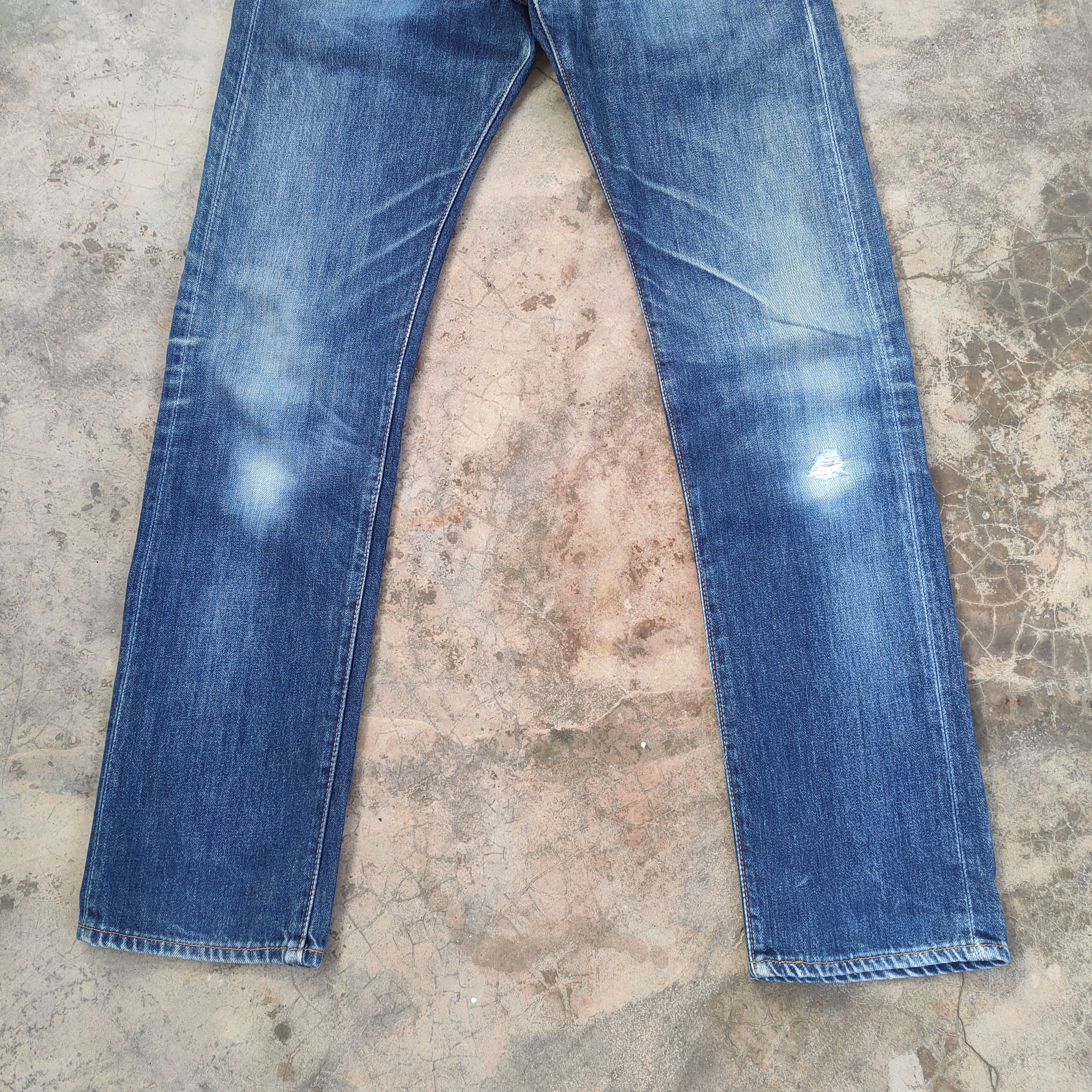 Levi's Vintage Clothing VINTAGE Y2k LEVI'S 505 FADED DISTRESSED JEANS PANTS Size US 31 - 4 Thumbnail