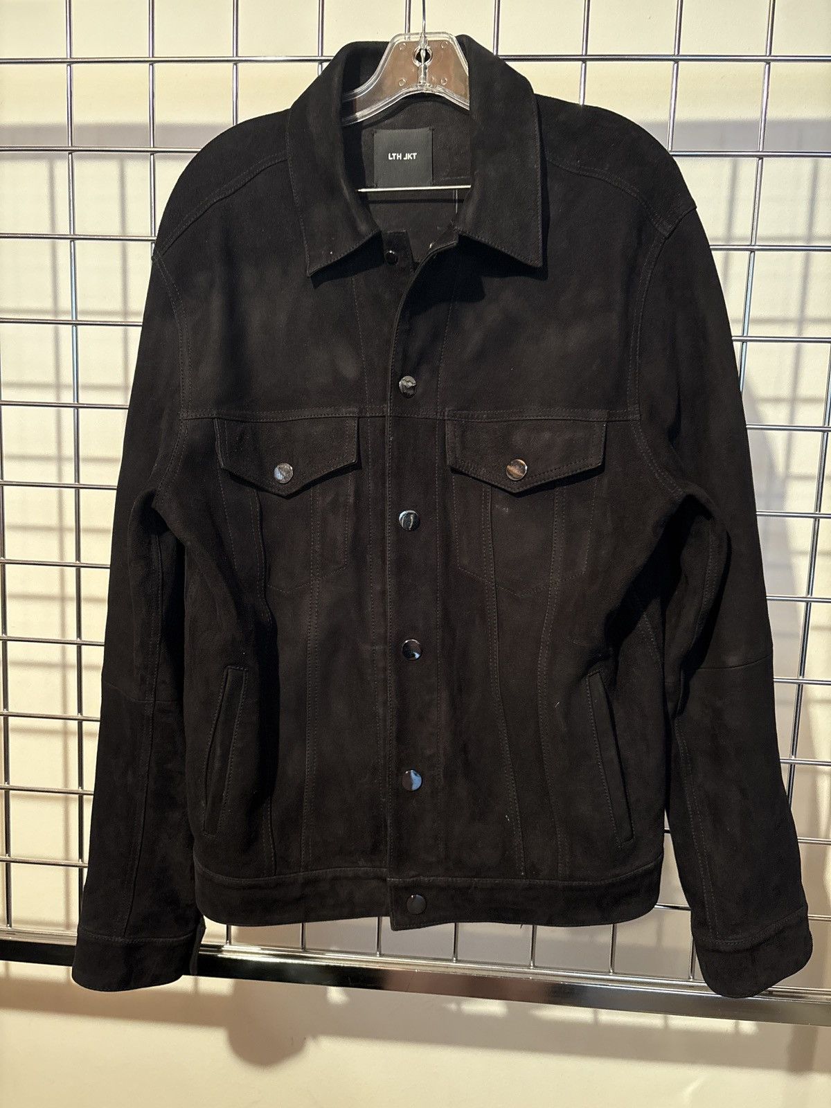 Other LTH JKT Black Suede Button Jacket Size US M / EU 48-50 / 2 - 1 Thumbnail