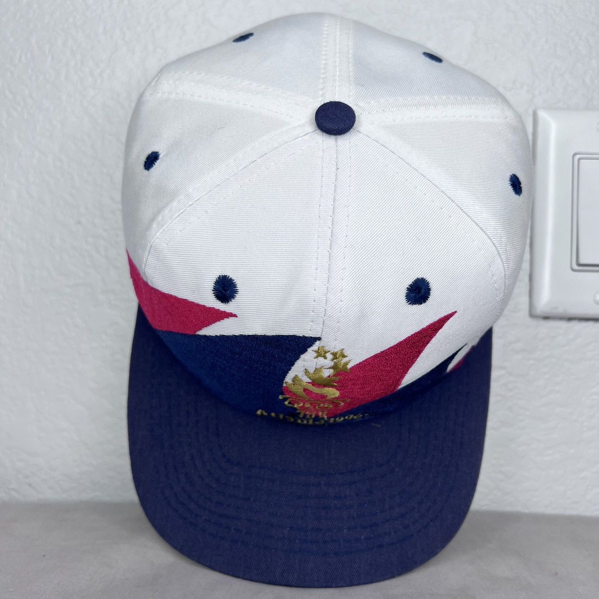 Logo Athletic 96 Atlanta Olympics Logo Athletic Double Sharktooth Snapback Size ONE SIZE - 8 Thumbnail