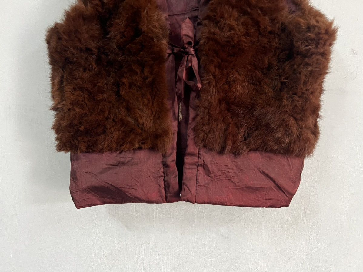 If Six Was Nine Faux Fur Mohair Vest Sleeveless Size US M / EU 48-50 / 2 - 5 Thumbnail