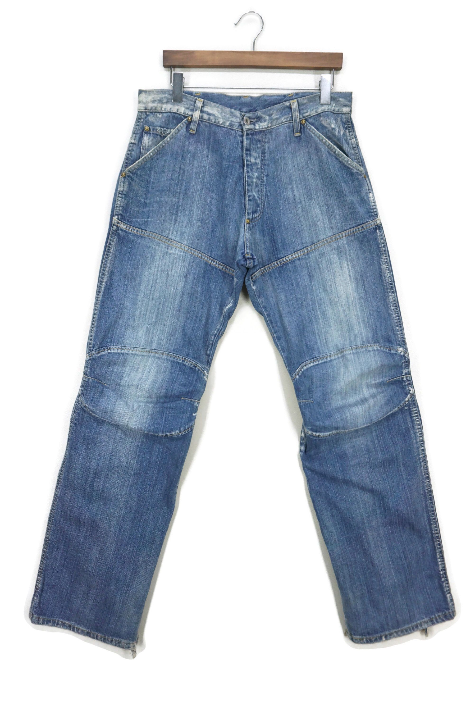 G-Star G-star Jeans Size W33xL34.5 Elwood Patchwork Baggy Denim Size US 33 - 1 Thumbnail