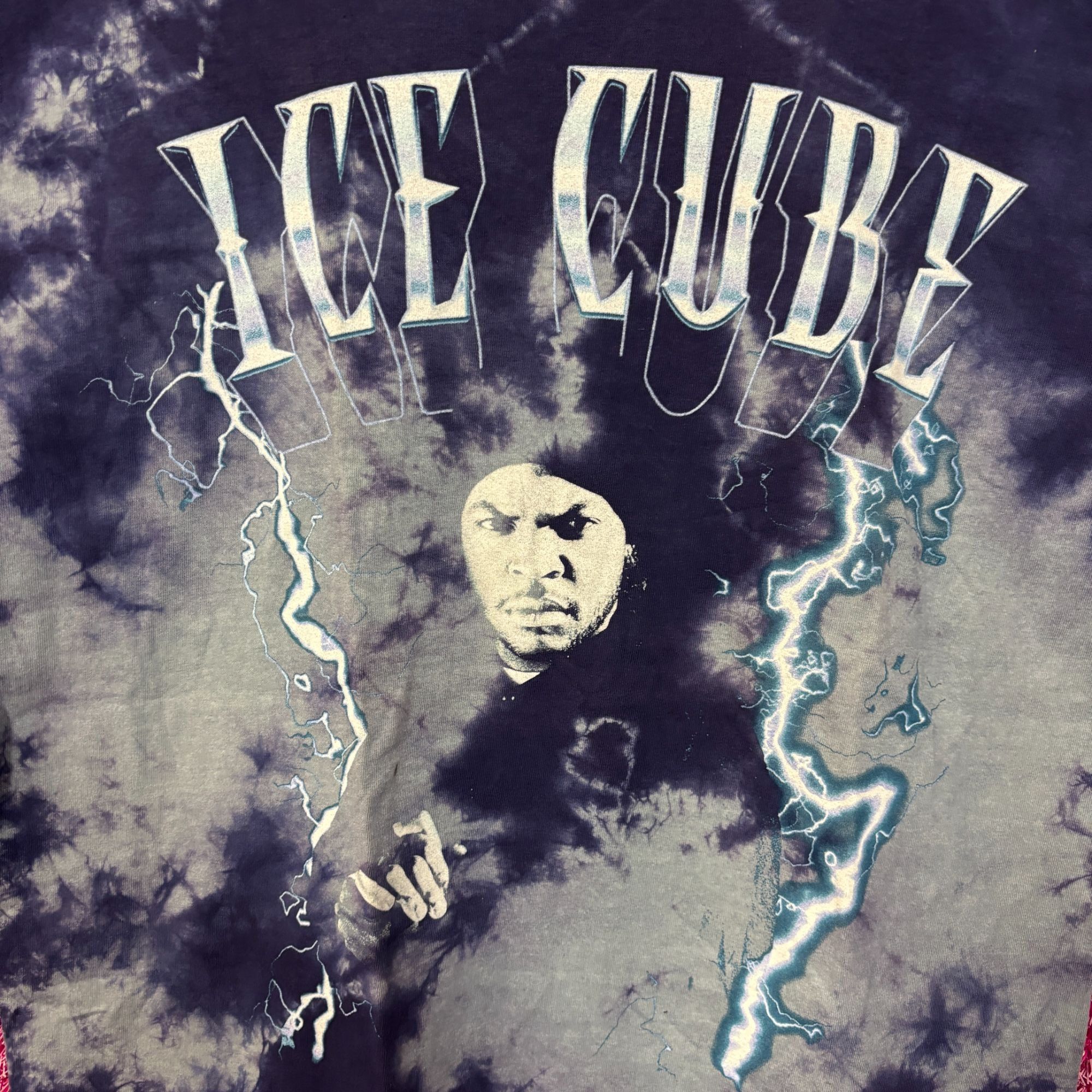 Rap Tees Ice Cube Electrifying West Coast Vey Own Rap Icon Tie Dye la Size US L / EU 52-54 / 3 - 2 Thumbnail