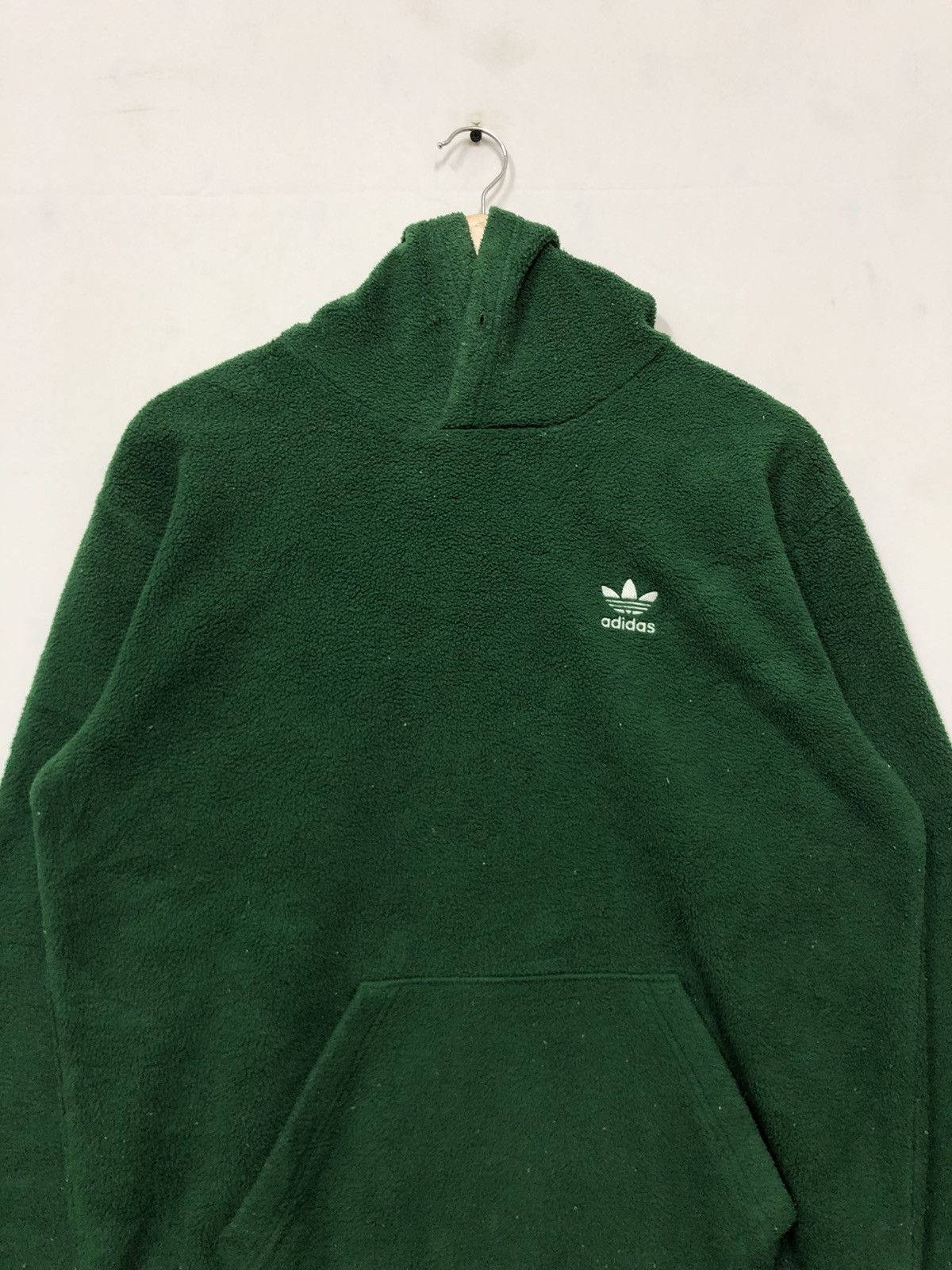 Vintage ADIDAS HOODIE BIG LOGO EMBROID Size US L / EU 52-54 / 3 - 3 Thumbnail