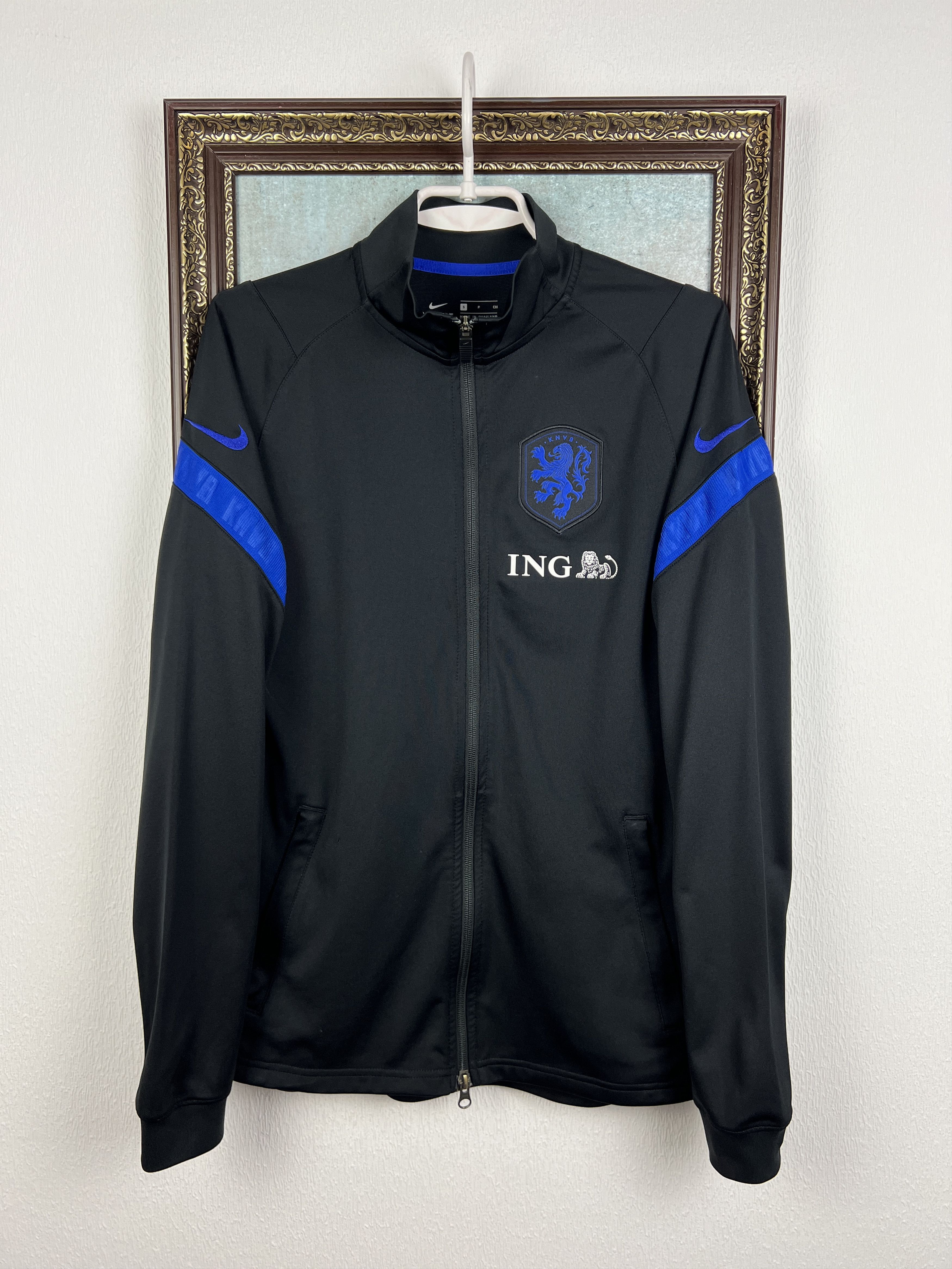 Nike Netherlands Football Jacket Holland Soccer Track Top Zip Size US S / EU 44-46 / 1 - 1 Thumbnail
