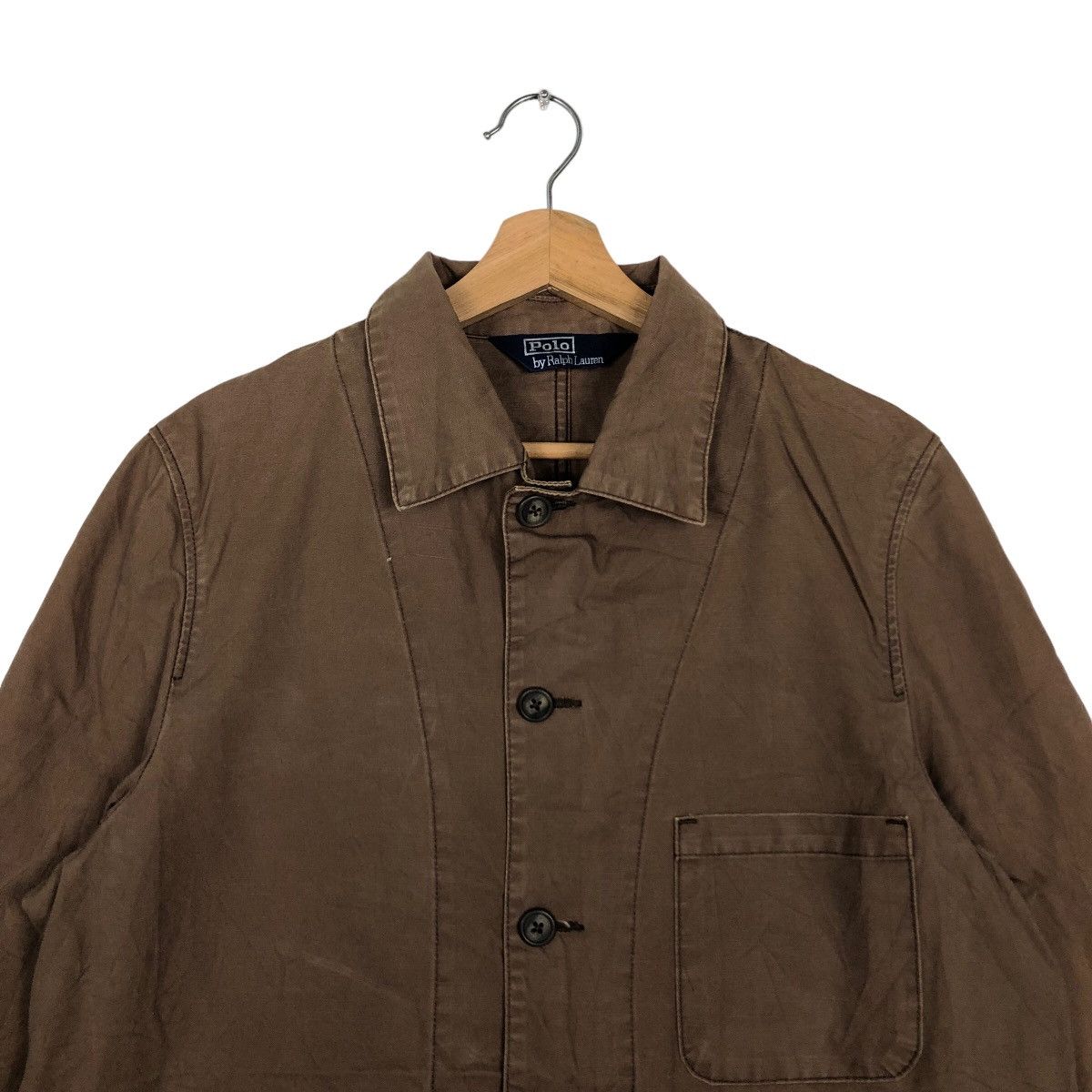 Polo Ralph Lauren 🔥90’s Chore Jacket Work Polo by Ralph Lauren Size US L / EU 52-54 / 3 - 3 Thumbnail