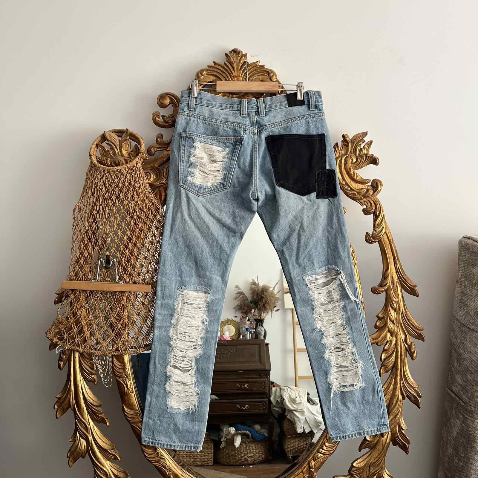Puma PUMA X THE WEEKEND STRAIGHT JEANS PANTS Y2K 30 Size 30" / US 8 / IT 44 - 1 Thumbnail