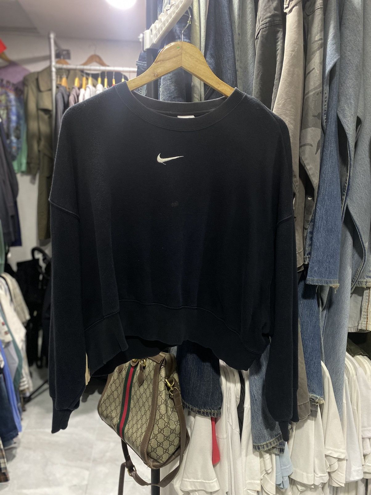 Nike SB Crop top Nike Center Size L / US 10 / IT 46 - 1 Thumbnail
