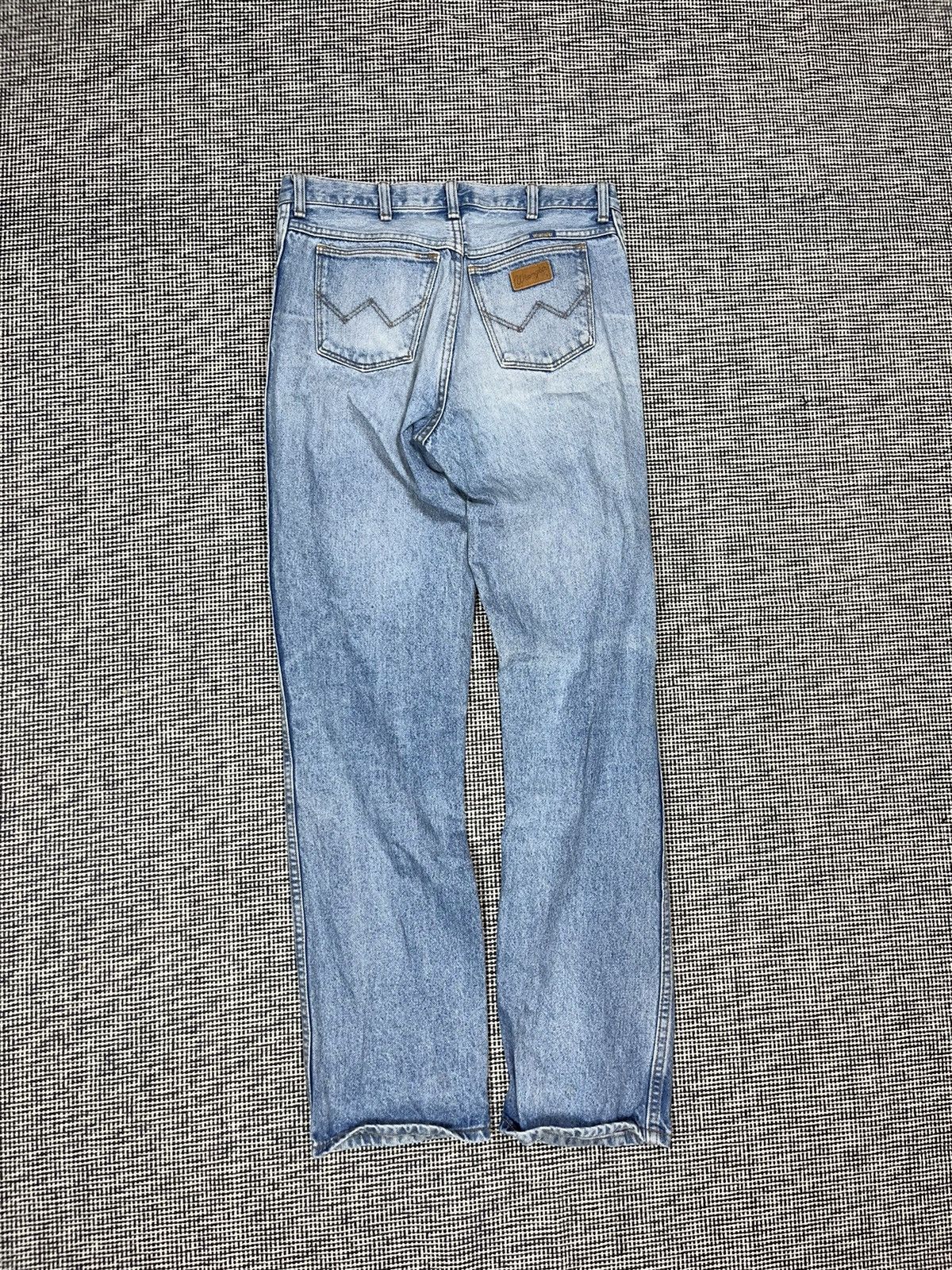 Other Light blue 80s wrangler jeans fade washed cowboy americana Size US 32 / EU 48 - 1 Thumbnail