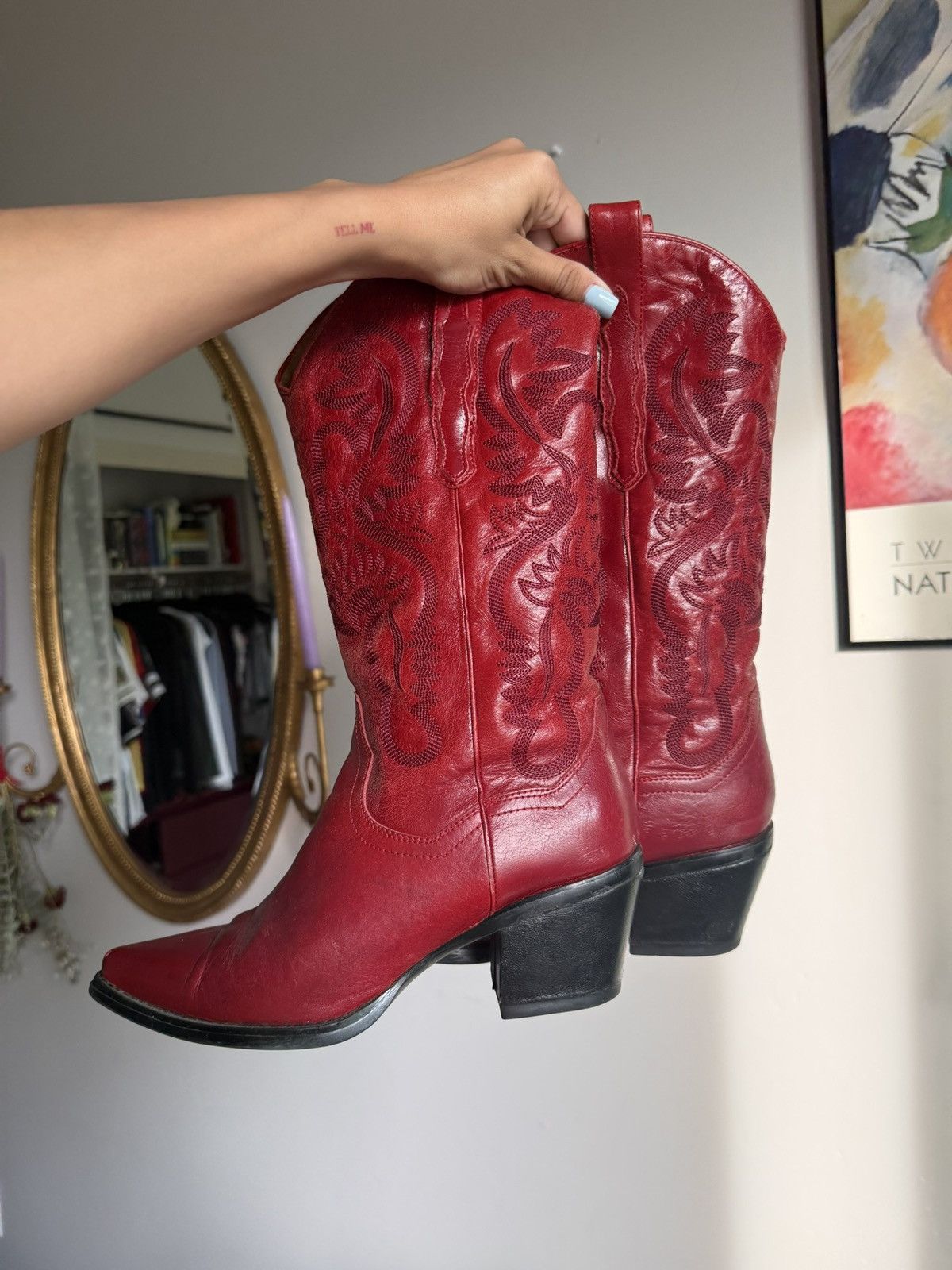 Jeffrey Campbell Jeffrey Campbell Dagget Western Cowboy Boots Size US 8 / IT 38 - 4 Thumbnail