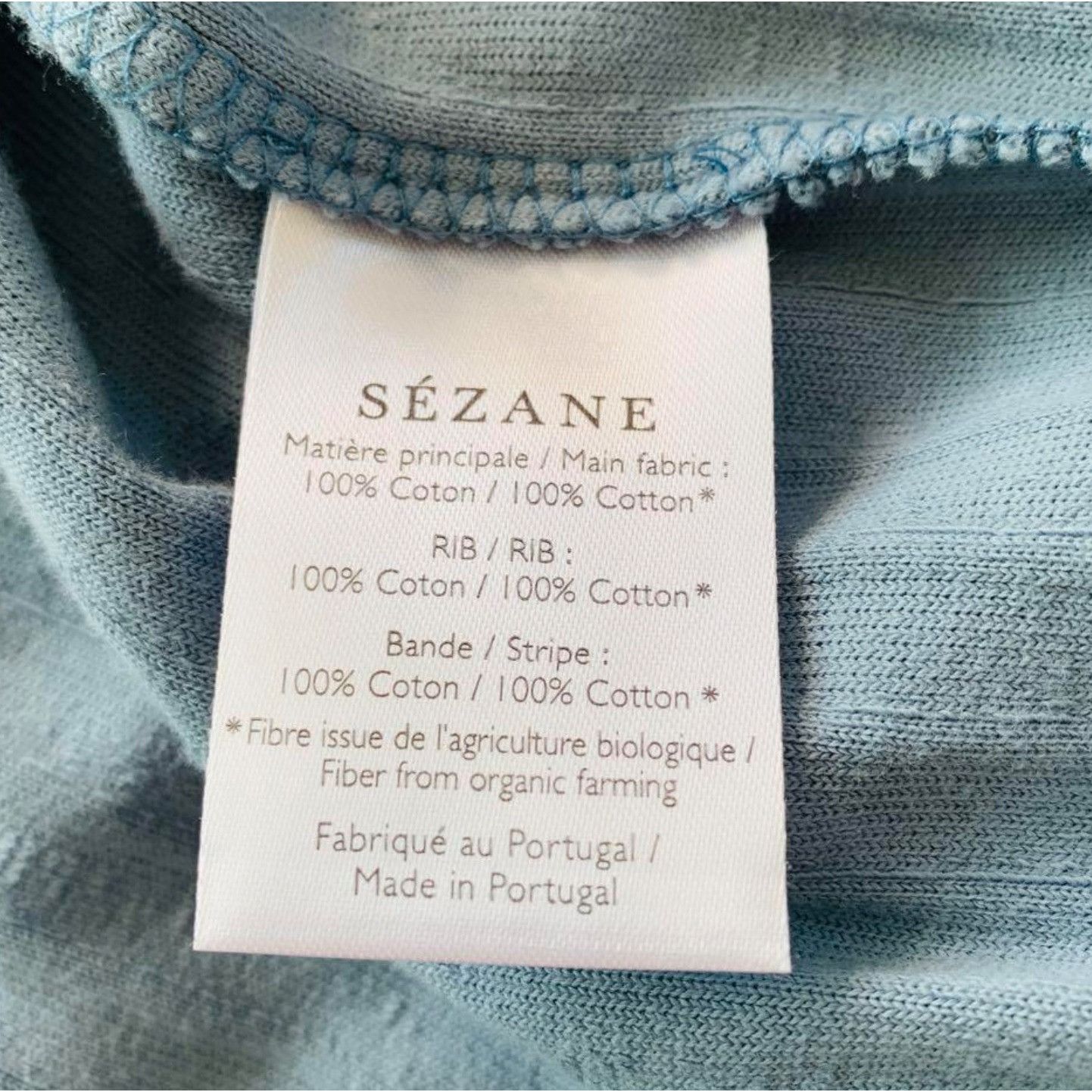 Sezane Sezane Blouson Iris cotton velvet jacket vintage blue SZM bu Size M / US 6-8 / IT 42-44 - 5 Thumbnail