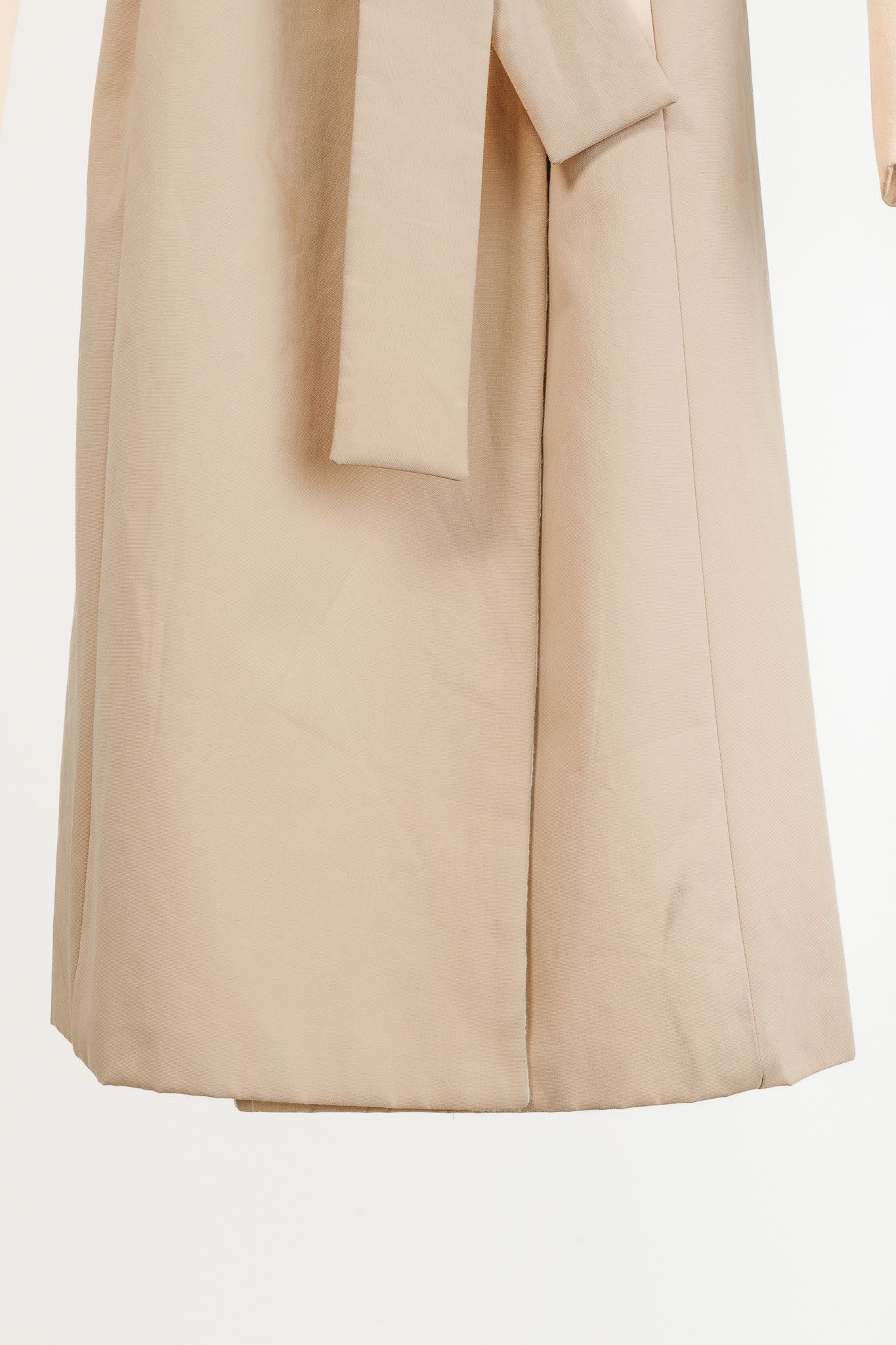 Fendi Fendi Tan Cotton Belted Pleated-Sleeve Trench Coat Size M / US 6-8 / IT 42-44 - 8 Thumbnail