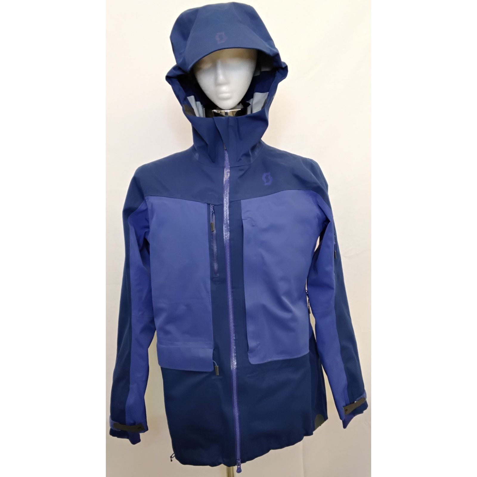Other Scott Ski Shell Jacket Men's L Blue Hooded Waterproof Vented Size US L / EU 52-54 / 3 - 2 Thumbnail