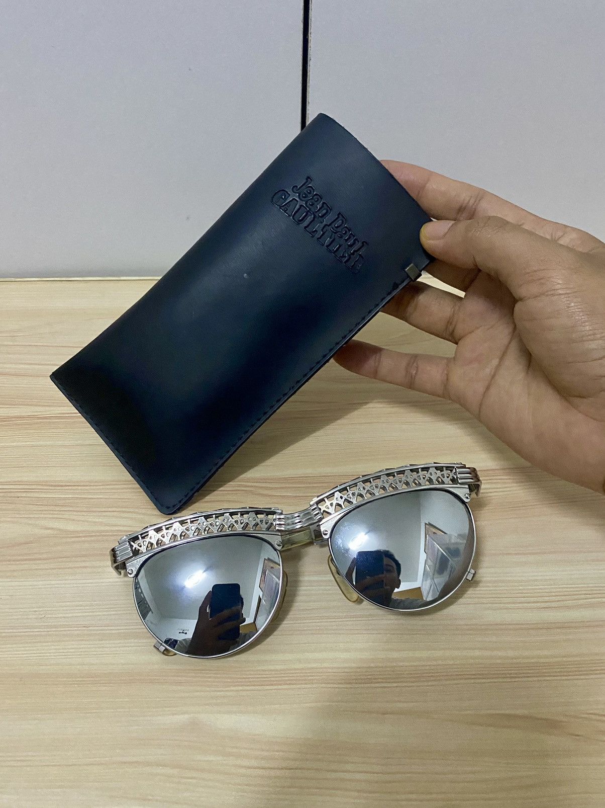 Jean Paul Gaultier 🔥Rare🔥90s Vintage Jean Paul Gaultier Eiffel Towel Sunglasses Size ONE SIZE - 12 Thumbnail
