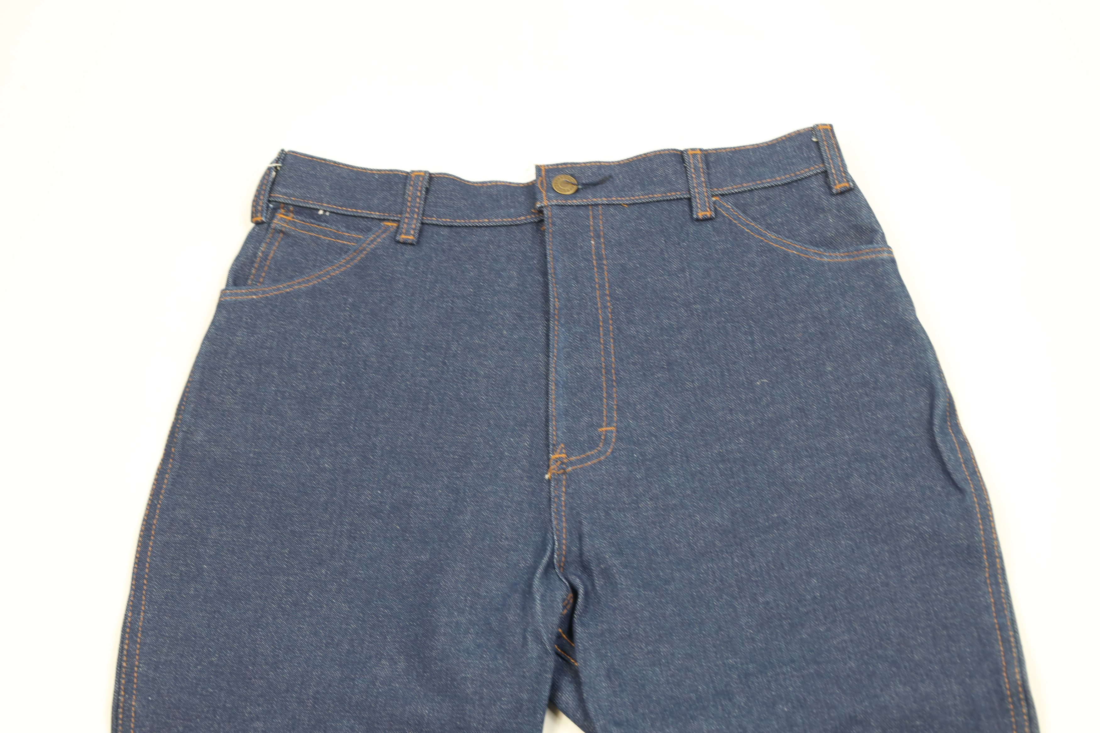 Vintage Deadstock Vintage 70s Streetwear Denim Jeans Indigo USA Size US 30 / EU 46 - 2 Thumbnail