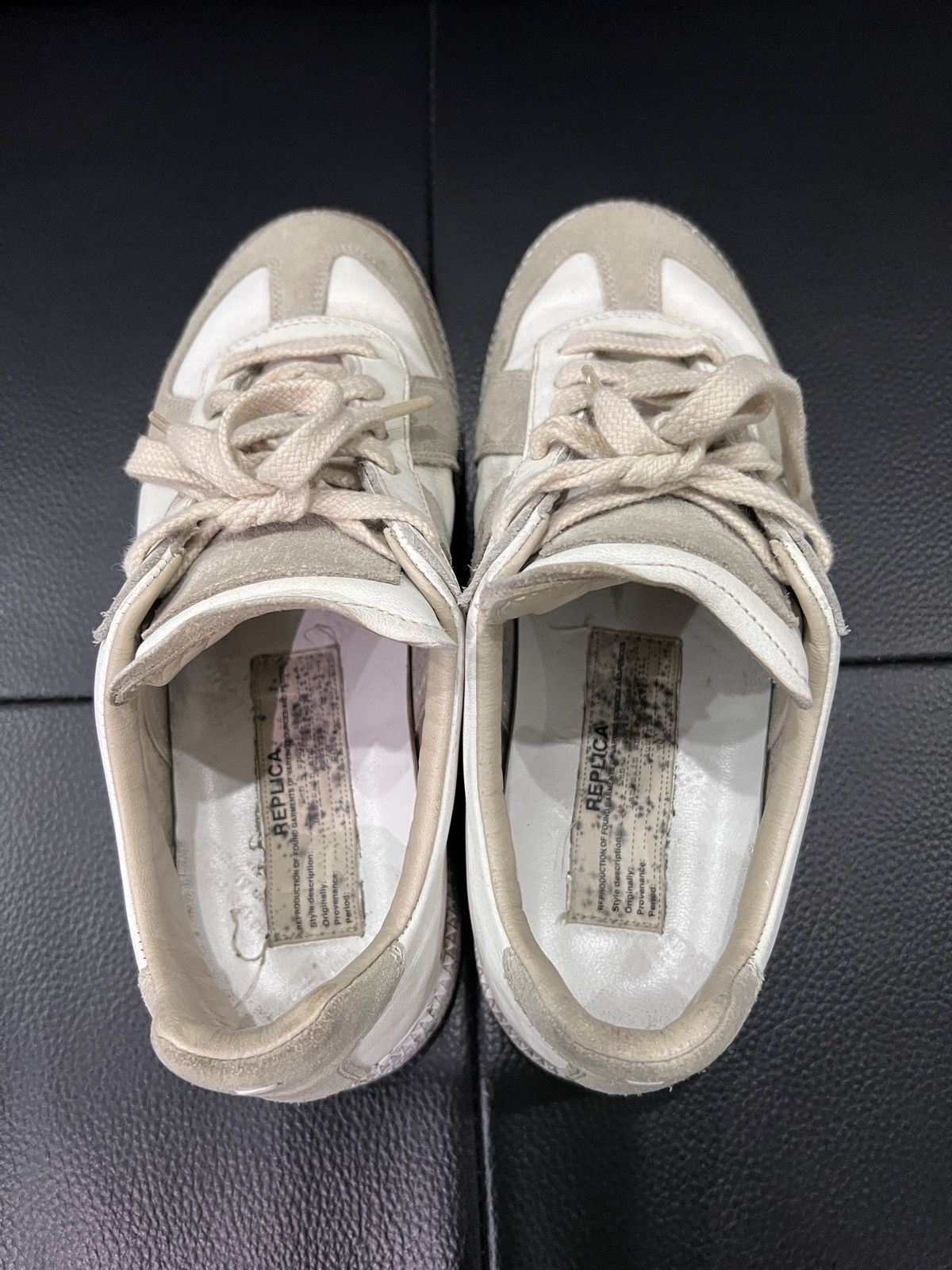 Maison Margiela Maison Margiela Paint Splatter Replica Sneakers Size US 6.5 / IT 36.5 - 7 Thumbnail