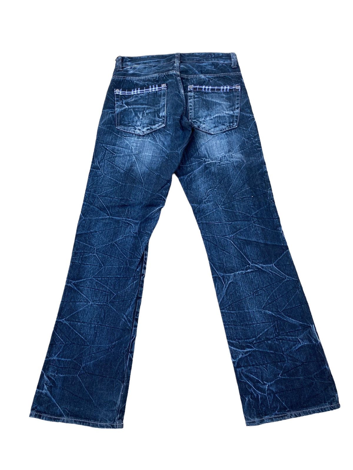 Japanese Brand Wild Life Distressed Style Faded Pant Size US 30 / EU 46 - 2 Thumbnail