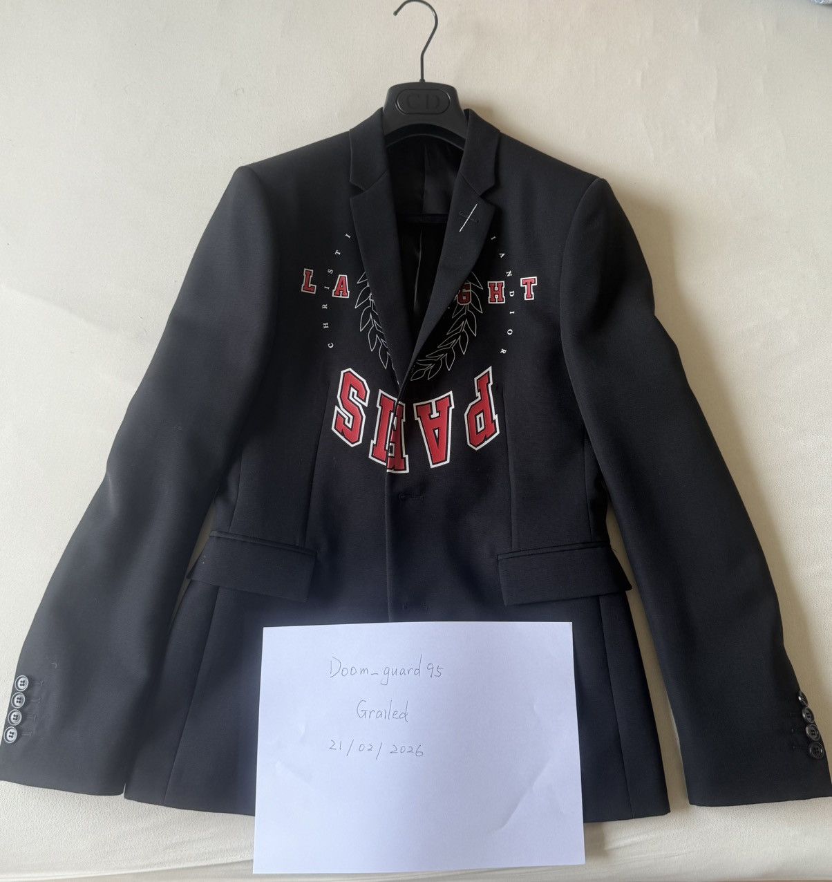 Dior Dior Homme blazer New (catwalk SS18) Size 44R - 7 Thumbnail