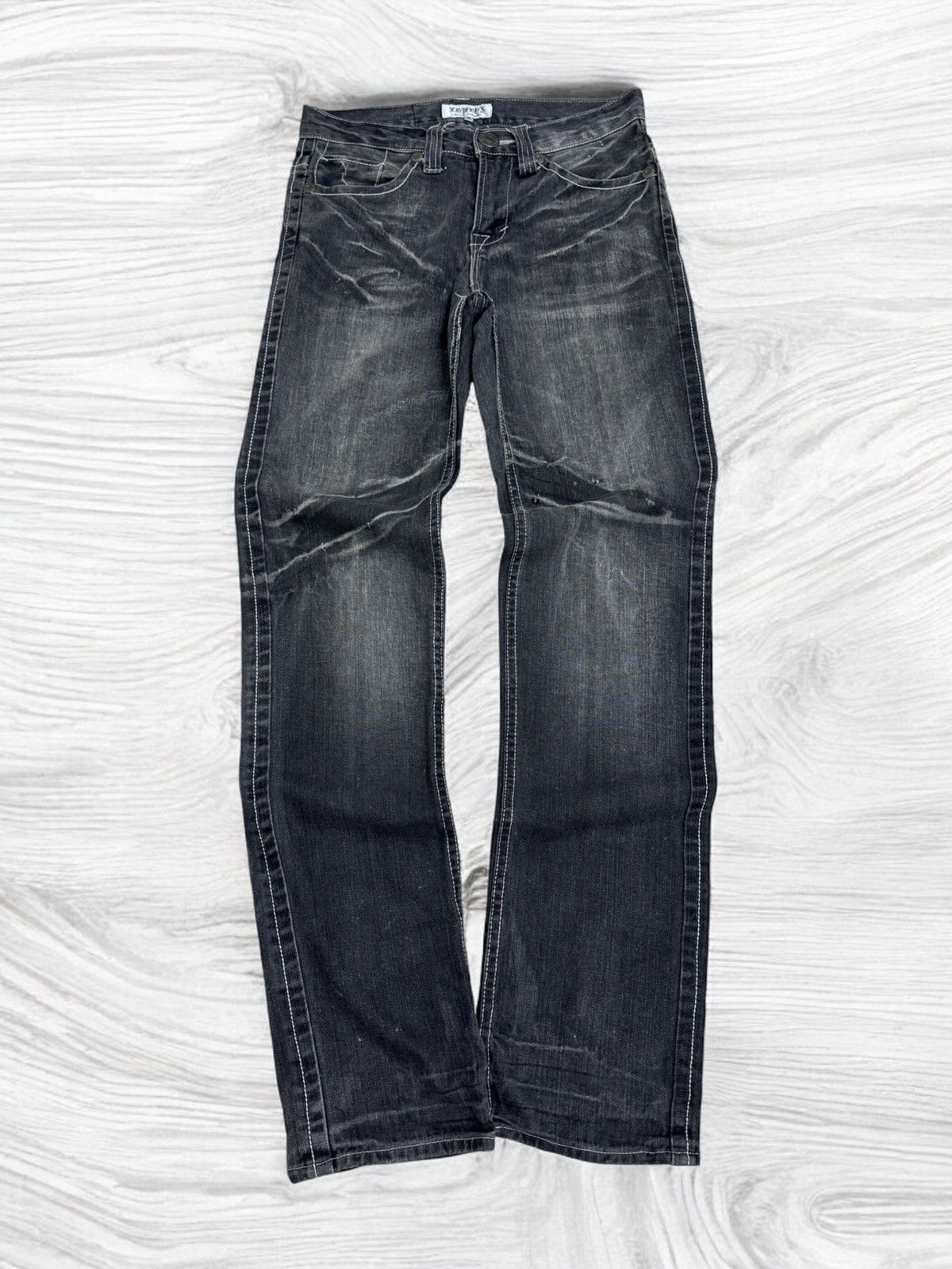 Hysteric Glamour LOWBOX SMOKED ACID WASHED JUNYA WATANABE STYLE DENIM Size US 29 - 1 Thumbnail