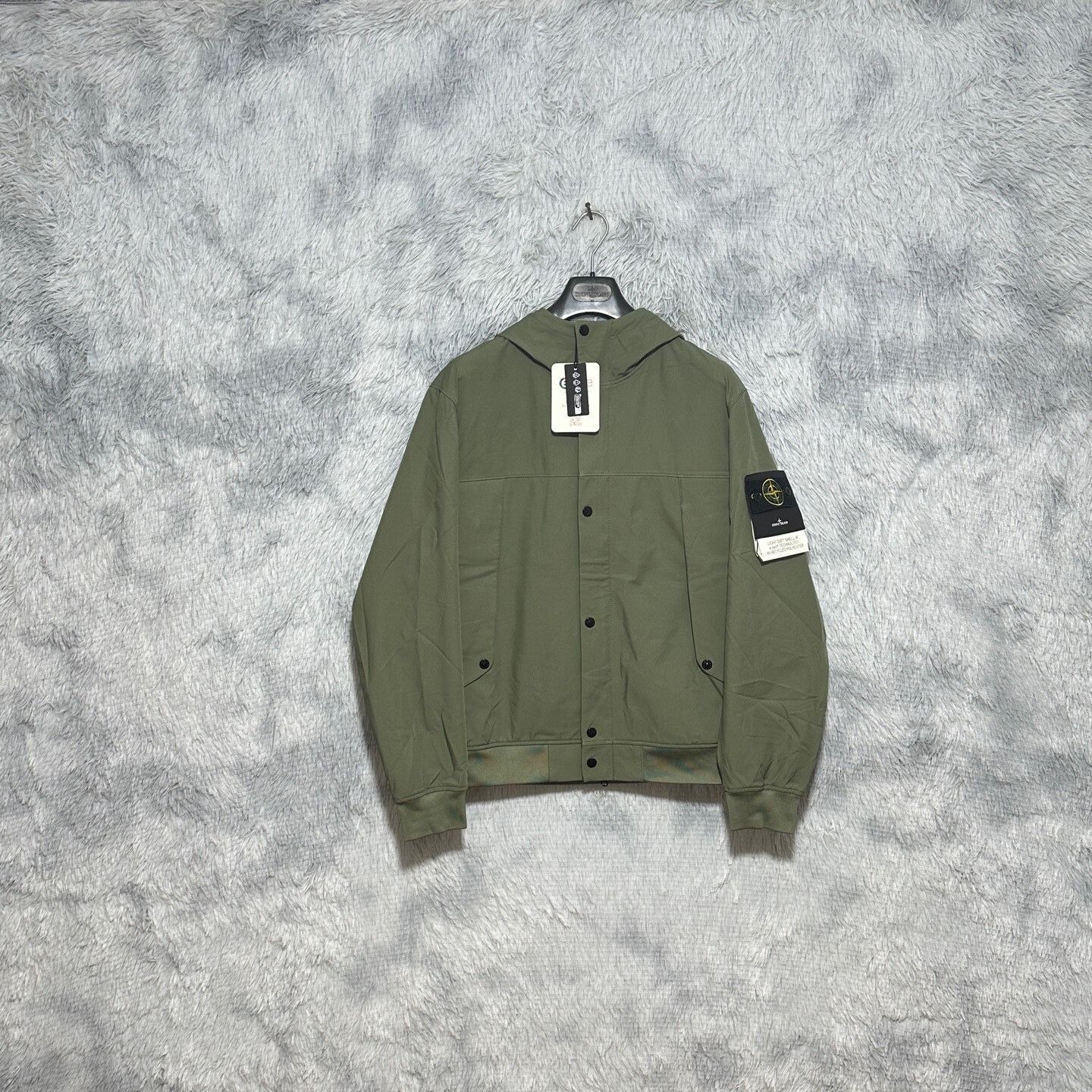 Stone Island Stone Island Softshell Hooded Jacket Size US M / EU 48-50 / 2 - 1 Thumbnail