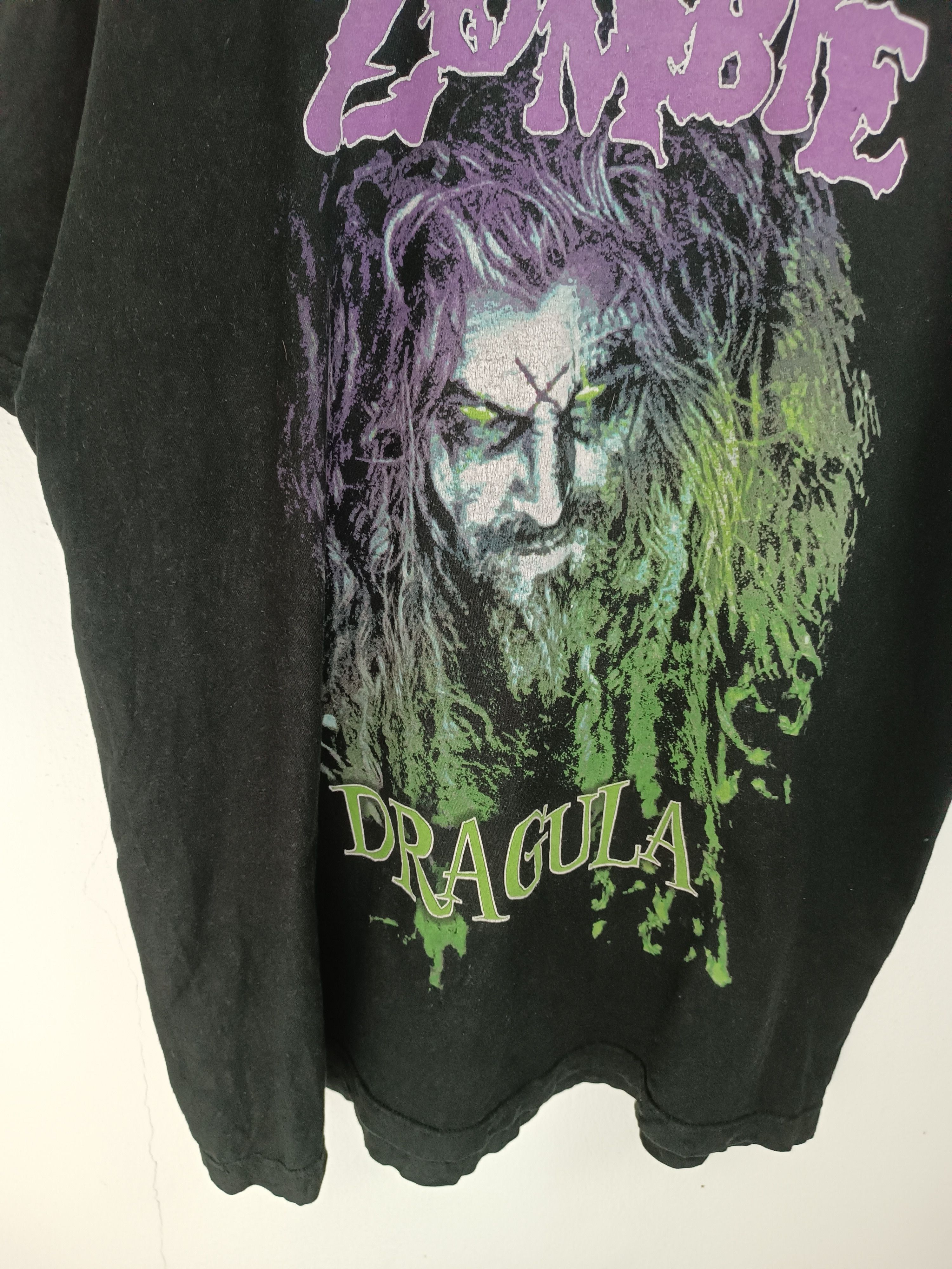 Band Tees VINTAGE ROB ZOMBIE "DRAGULA" TEE (alice cooper ozzy iggy pop Size US XL / EU 56 / 4 - 5 Thumbnail
