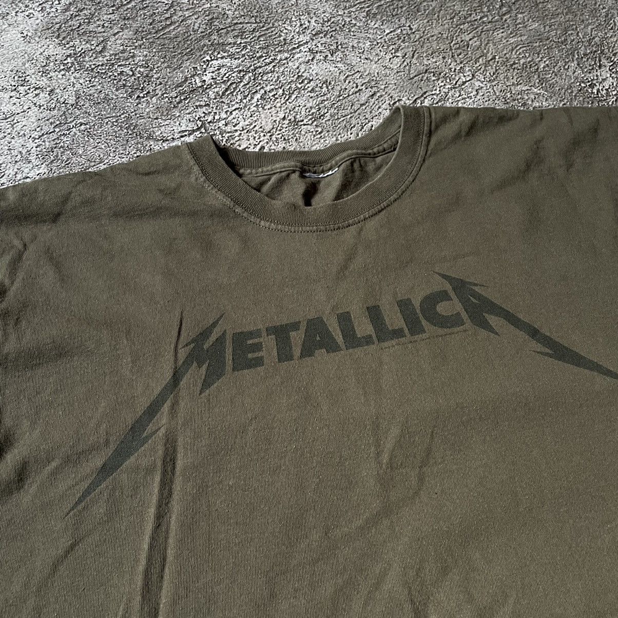 Vintage Vintage 90s Metallica Faded Graphic Tee Grunge Oversized L Size US L / EU 52-54 / 3 - 6 Thumbnail