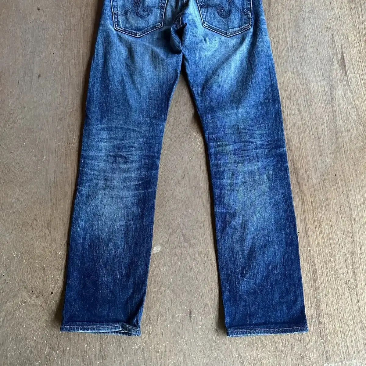 AG Adriano Goldschmied DISTRESSED DENIM ADRIANO GOLDSCHMIED JEANS PANTS MADE IN USA Size US 29 - 16 Thumbnail