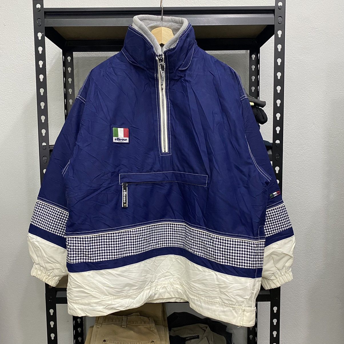 Vintage Ellesse Hoodie Anorak Half Zipper❗️