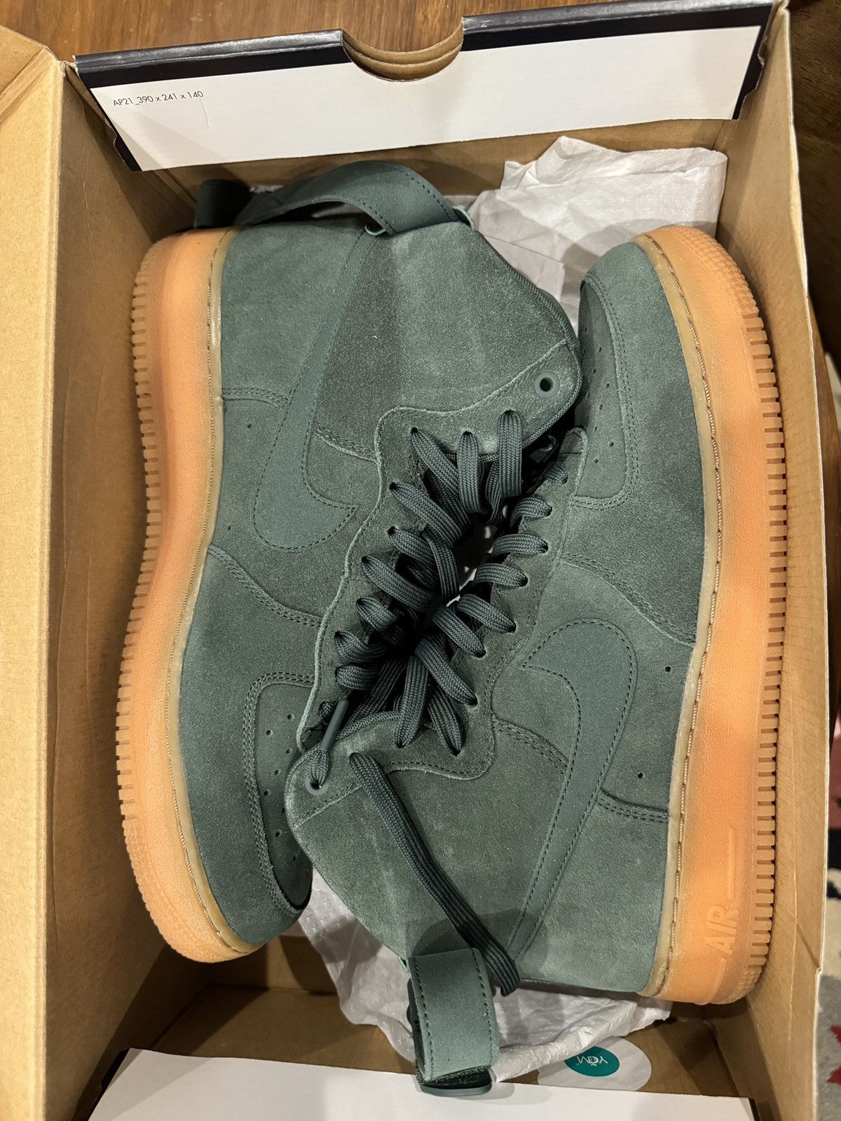 Nike Air Force 1 High ‘07 LV8 Suede Size US 12 / EU 45 - 2 Thumbnail