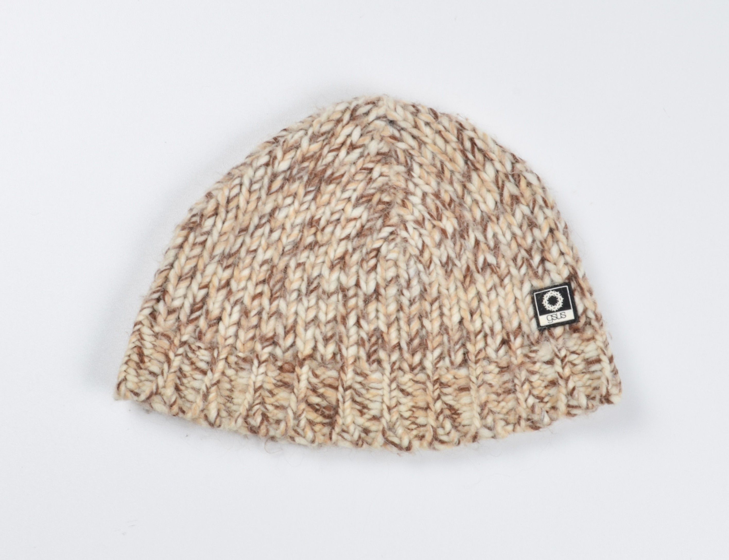GSUS Sindustries Gsus Sindustries Y2K Grunge Wool Alpaca Blend Knitted Beanie Size ONE SIZE - 1 Thumbnail