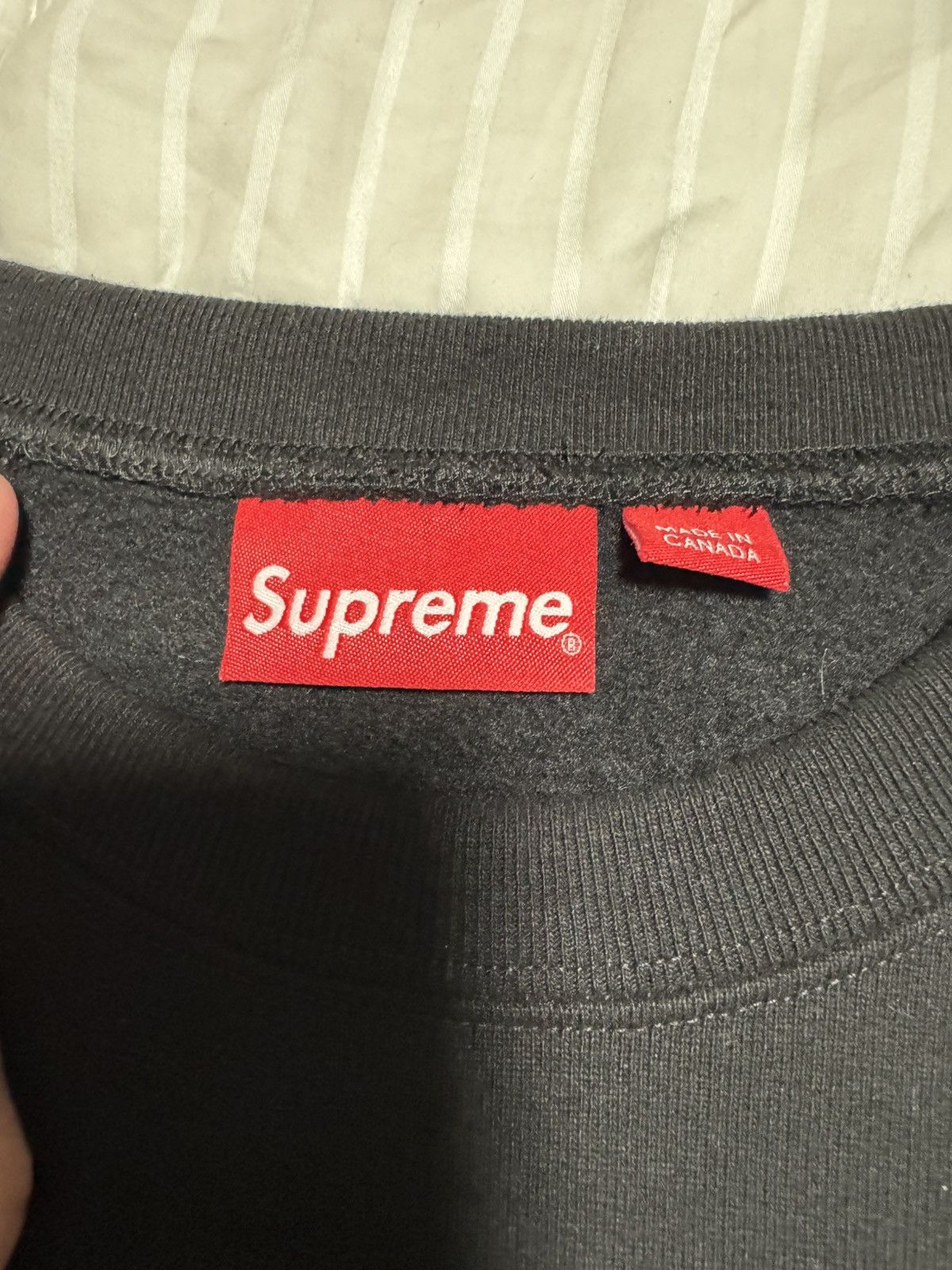 Supreme Supreme crewneck Size US L / EU 52-54 / 3 - 4 Thumbnail