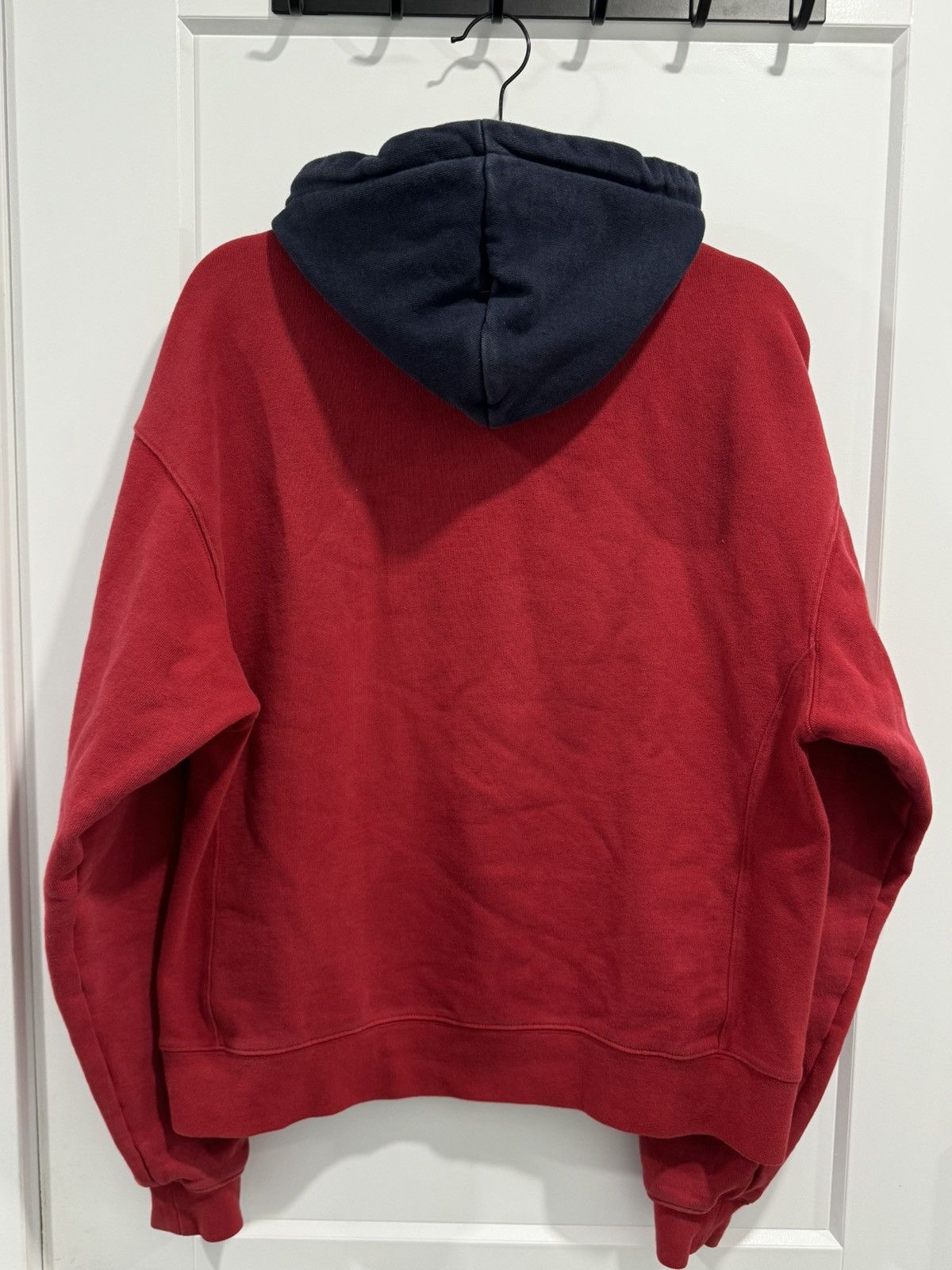Kith Kith Williams III Contrast Hoodie Red / Navy | Grailed