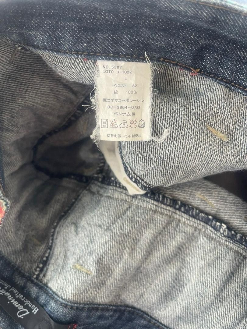 Japanese Brand Dominate Double Waist Streetwear Jeans Size US 34 / EU 50 - 11 Thumbnail