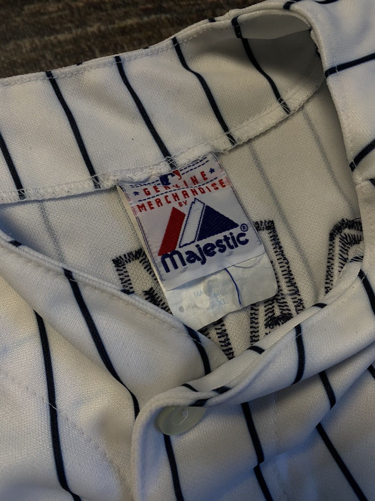 Other JOHNNY DAMON NEW YORK YANKEES BASEBALL JERSEY Size US L / EU 52-54 / 3 - 6 Thumbnail