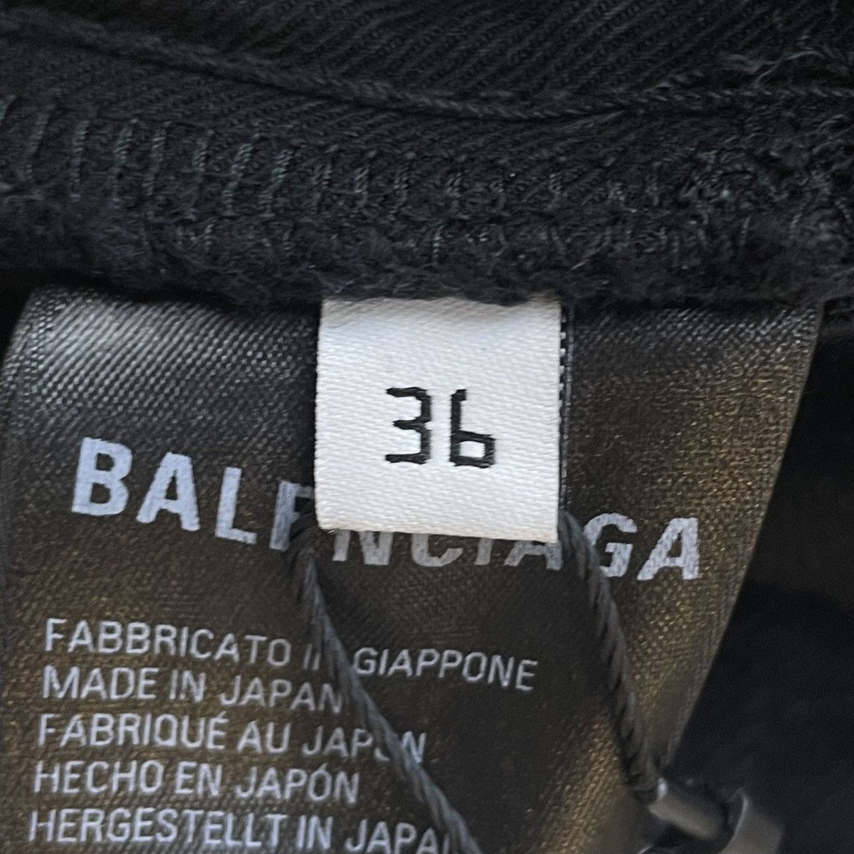 Balenciaga Balenciaga Women's High Waist A-line Mini Skirt K26WX Size 26" / US 2 / IT 38 - 6 Thumbnail