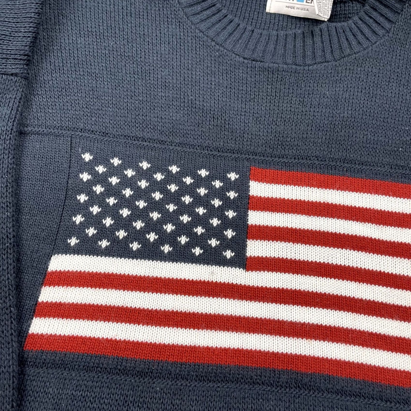 New Era VINTAGE New Era Sweater Mens L Blue USA 90s Crewneck Knit Pullover Logo Chill Glory USA 90s Mens Size US L / EU 52-54 / 3 - 3 Thumbnail