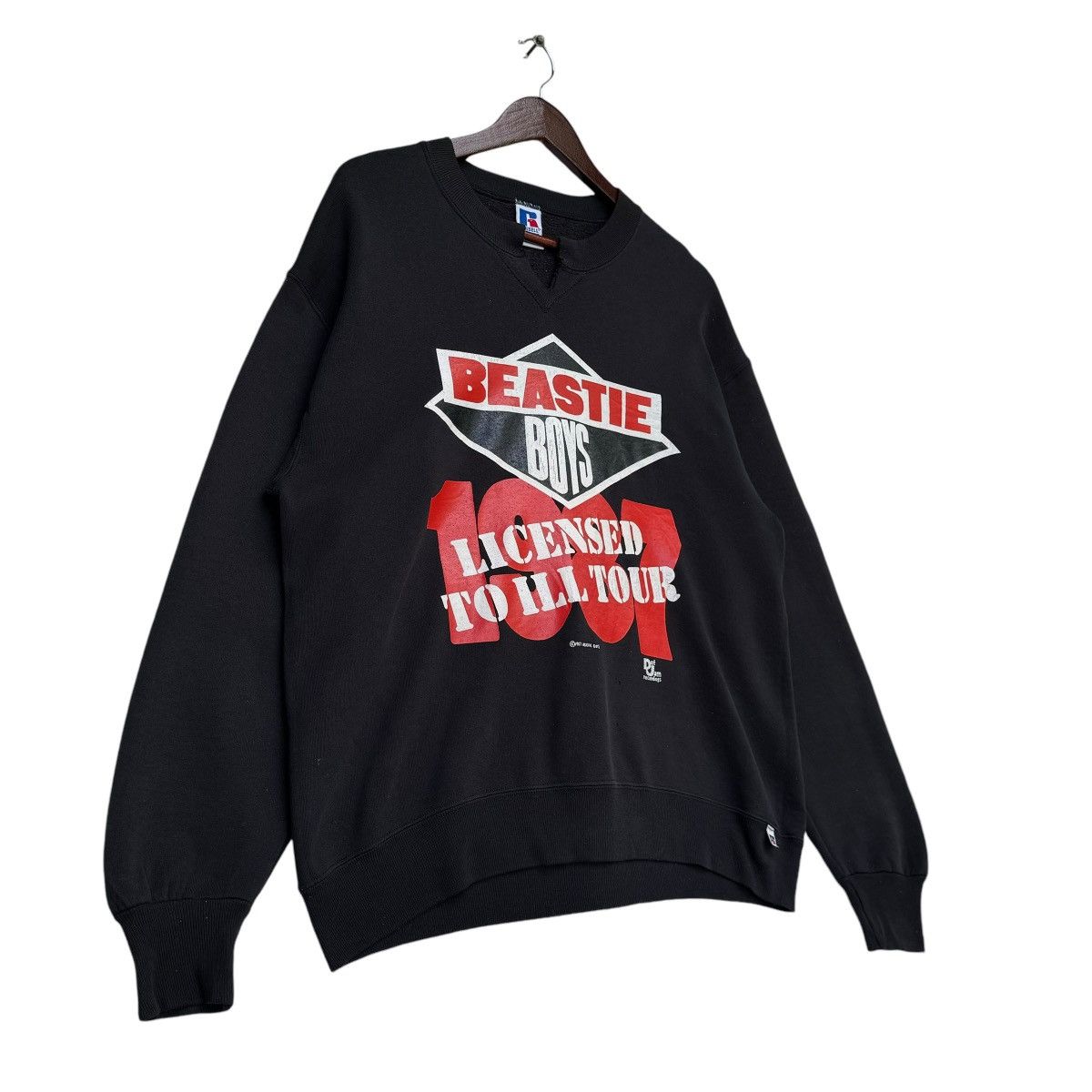 Band Tees × Russell Athletic × Vintage 1987 Beastie Boys Licensed To iLL Tour Def Jam Record Sweats Size US L / EU 52-54 / 3 - 2 Thumbnail