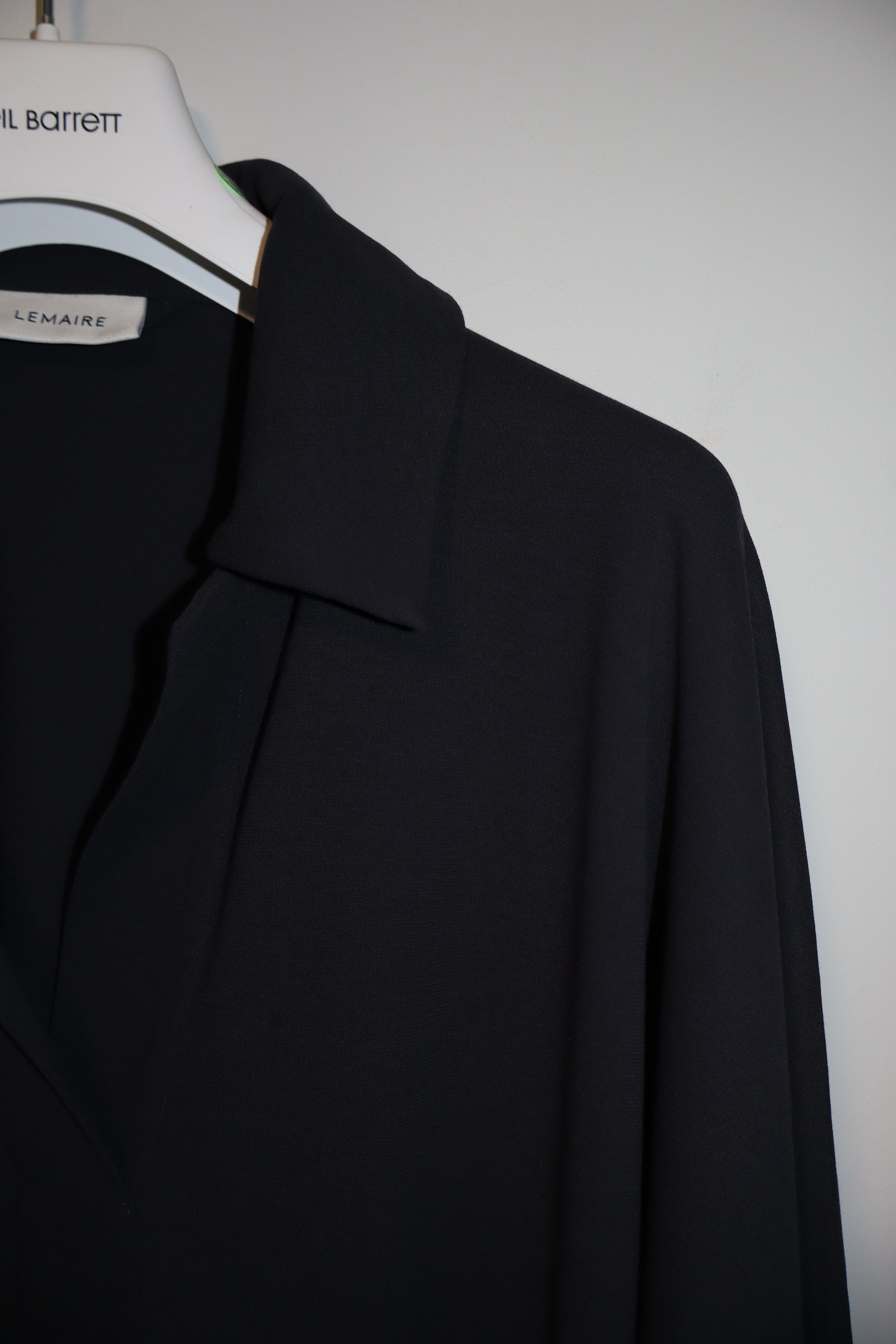 Lemaire Cotton crepe polo Size L / US 10 / IT 46 - 2 Thumbnail