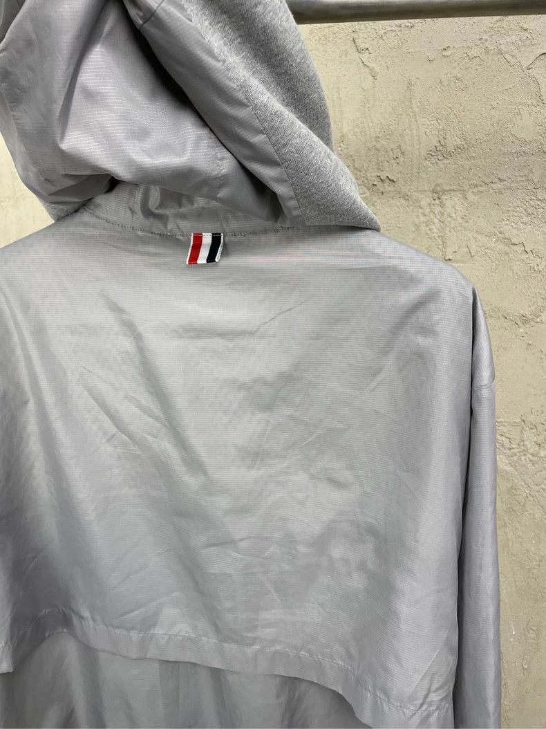Thom Browne Thom browne High-priced gray stitching nylon zipper jacket Size US M / EU 48-50 / 2 - 4 Thumbnail
