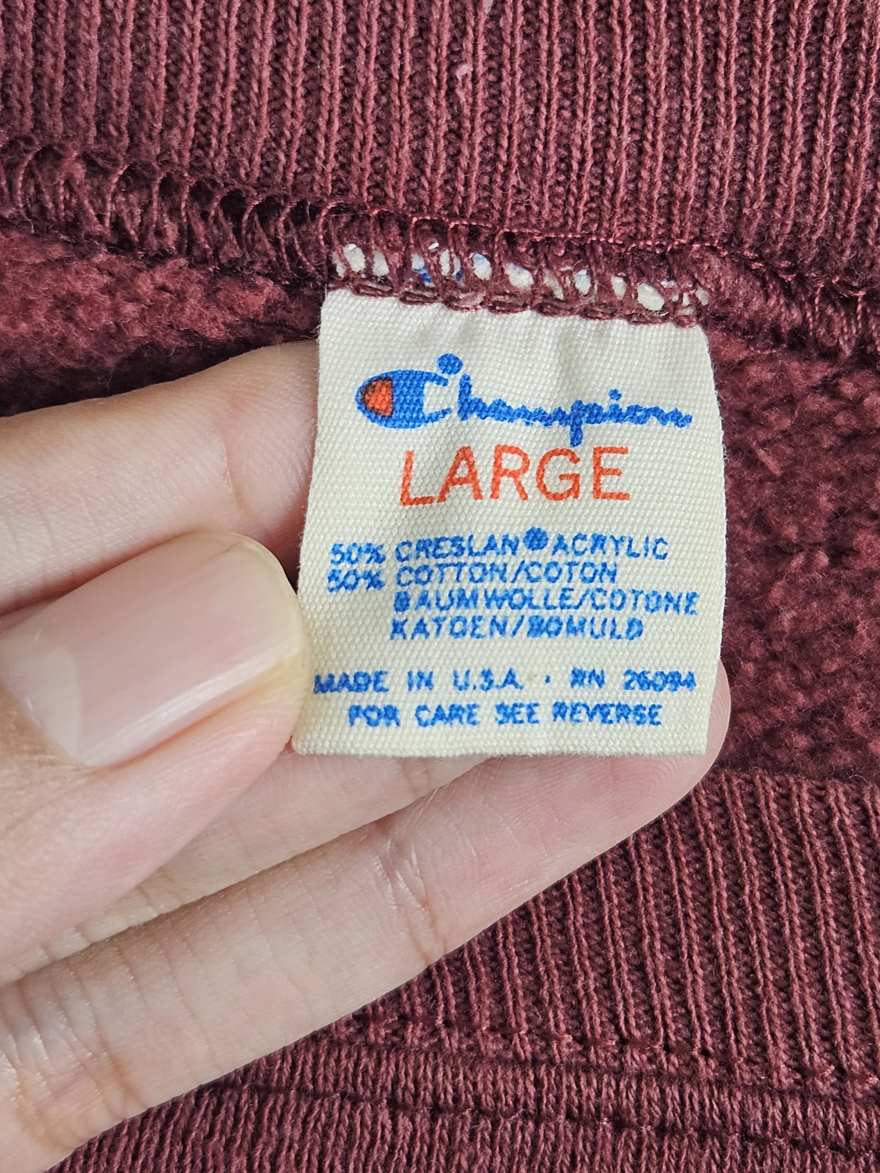 Champion Vintage 80s Champion MIT logo sweatshirt Size US L / EU 52-54 / 3 - 4 Thumbnail