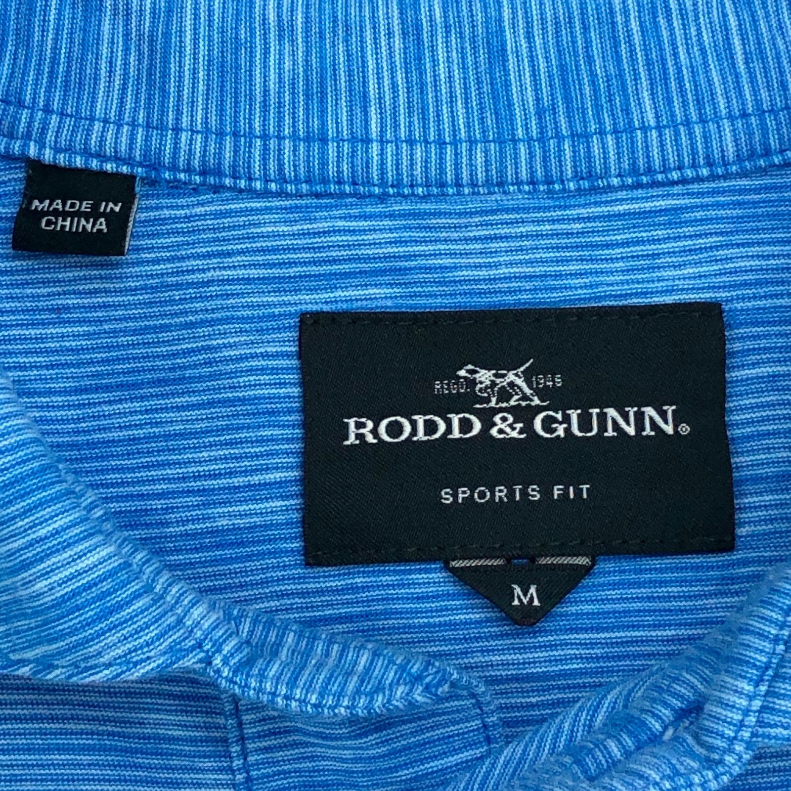 Rodd & Gunn Rodd & Gunn M Shirt Lillburn Polo Sports Fit Slub Stripe Size US M / EU 48-50 / 2 - 15 Thumbnail