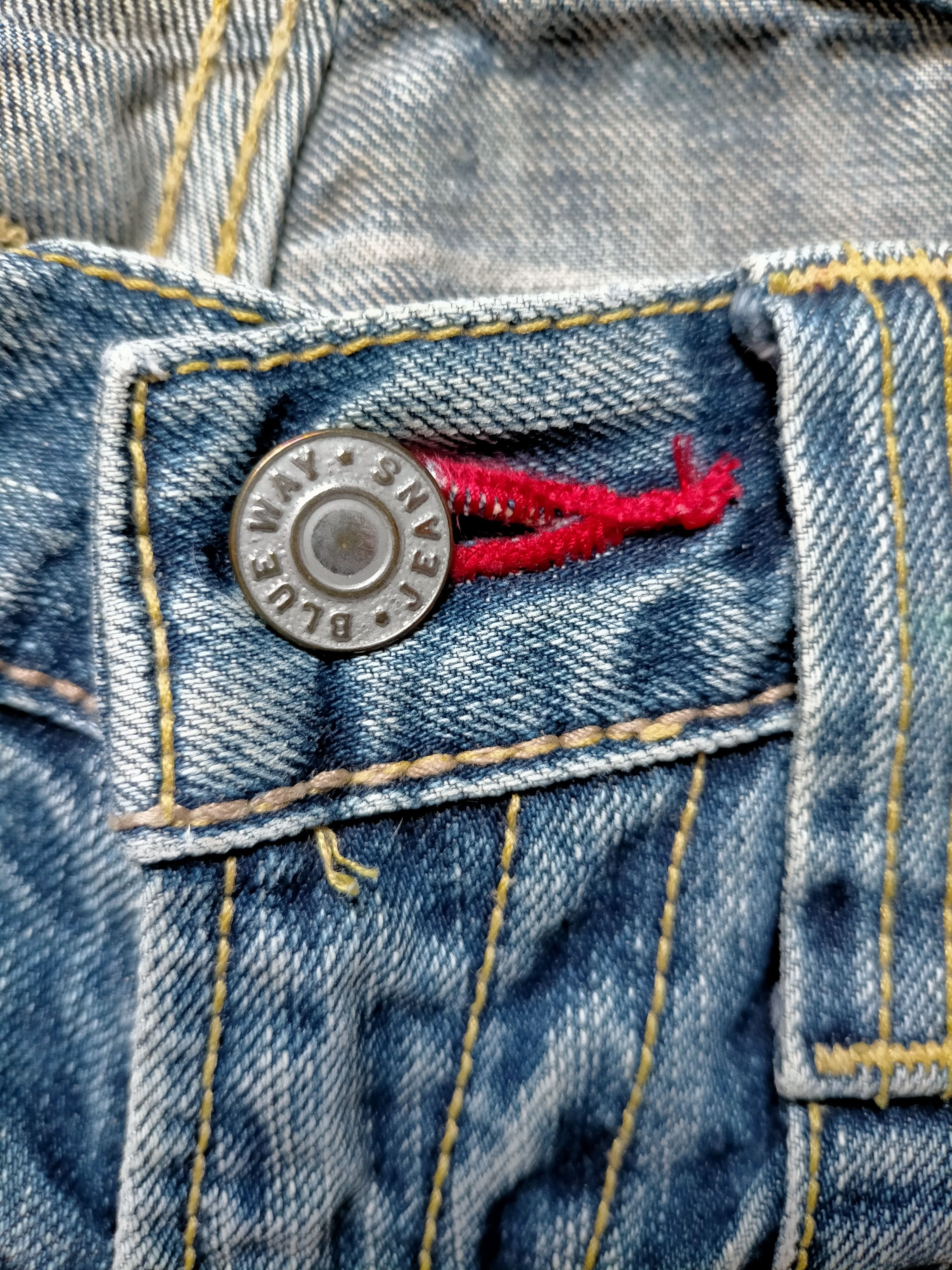 Hysteric Glamour × Japanese Brand Flare Jeans Blue Way Japan Low rise Boot cut denim Size US 30 / EU 46 - 15 Thumbnail