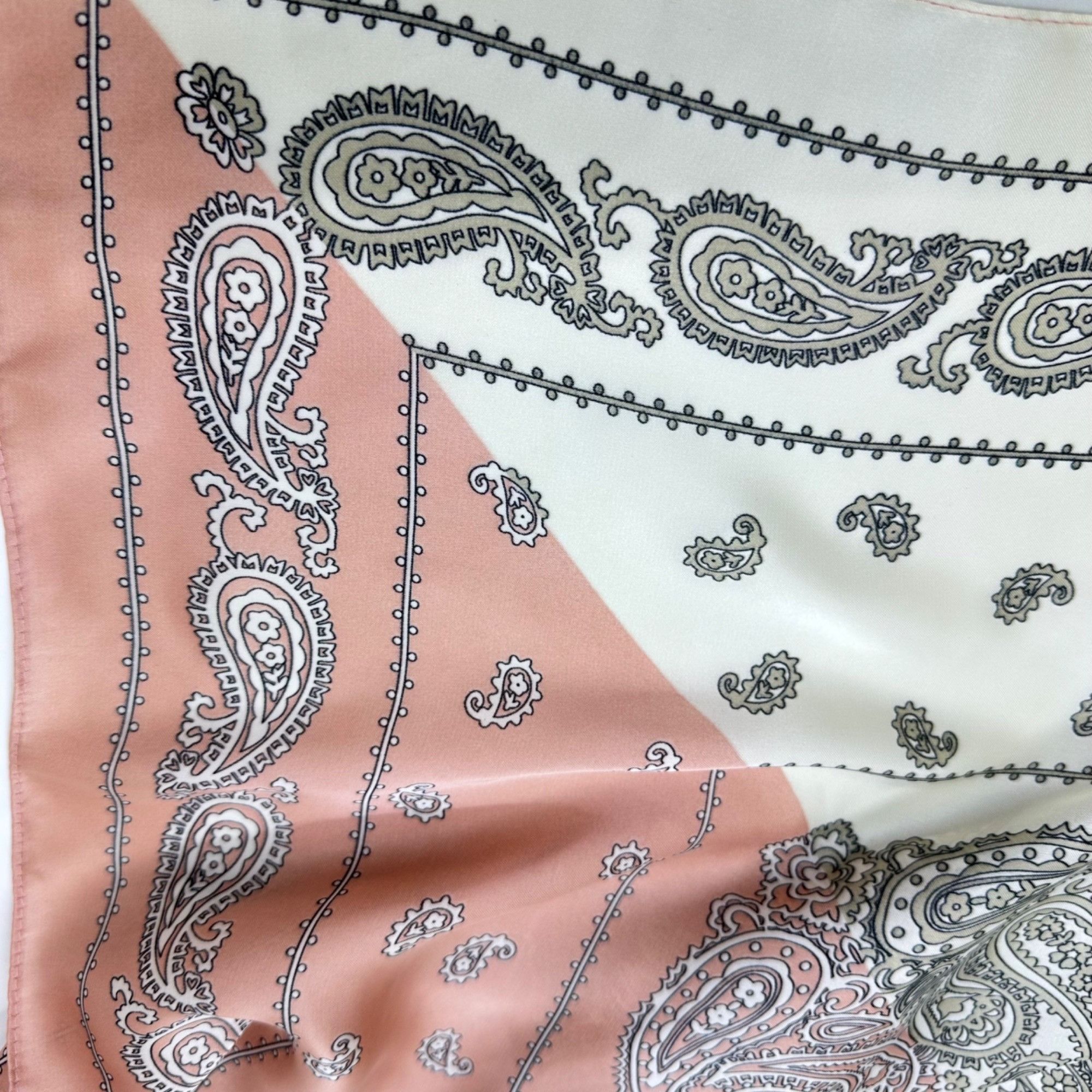 Other Luxury Elegant Women Square Silky Soft Scarf Head Top Hijab Size ONE SIZE - 3 Thumbnail