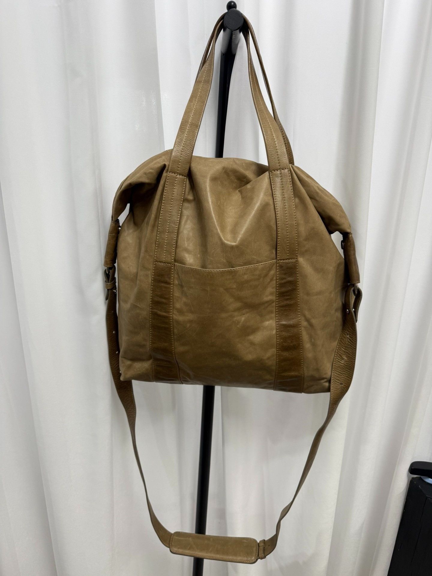 Maison Margiela Maison Margiela Brown Leather Boston Bag Size ONE SIZE - 4 Thumbnail