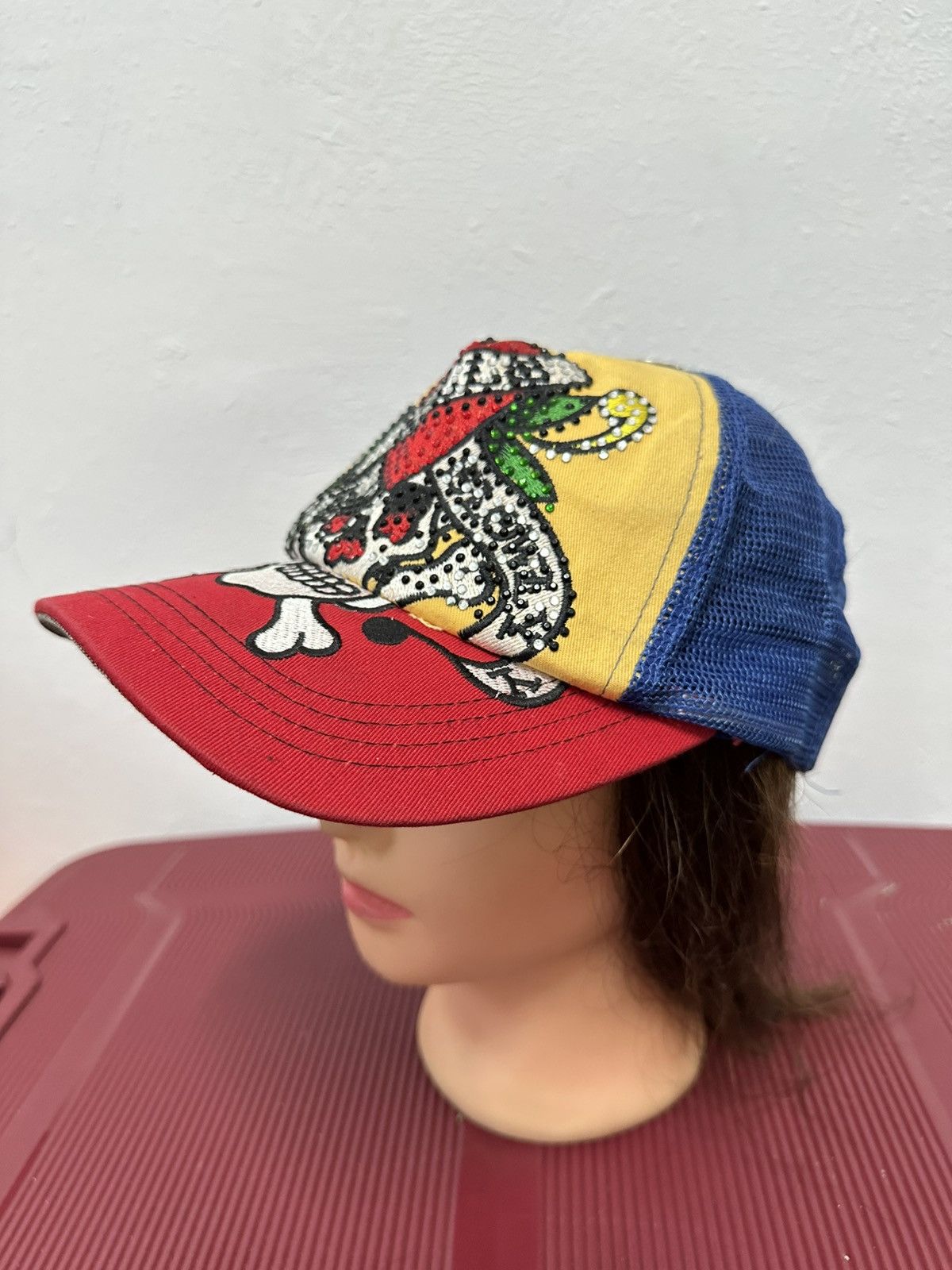 Ed Hardy Ed Hardy Cap by Christian Audigier Vintage Tattoo Size ONE SIZE - 3 Thumbnail